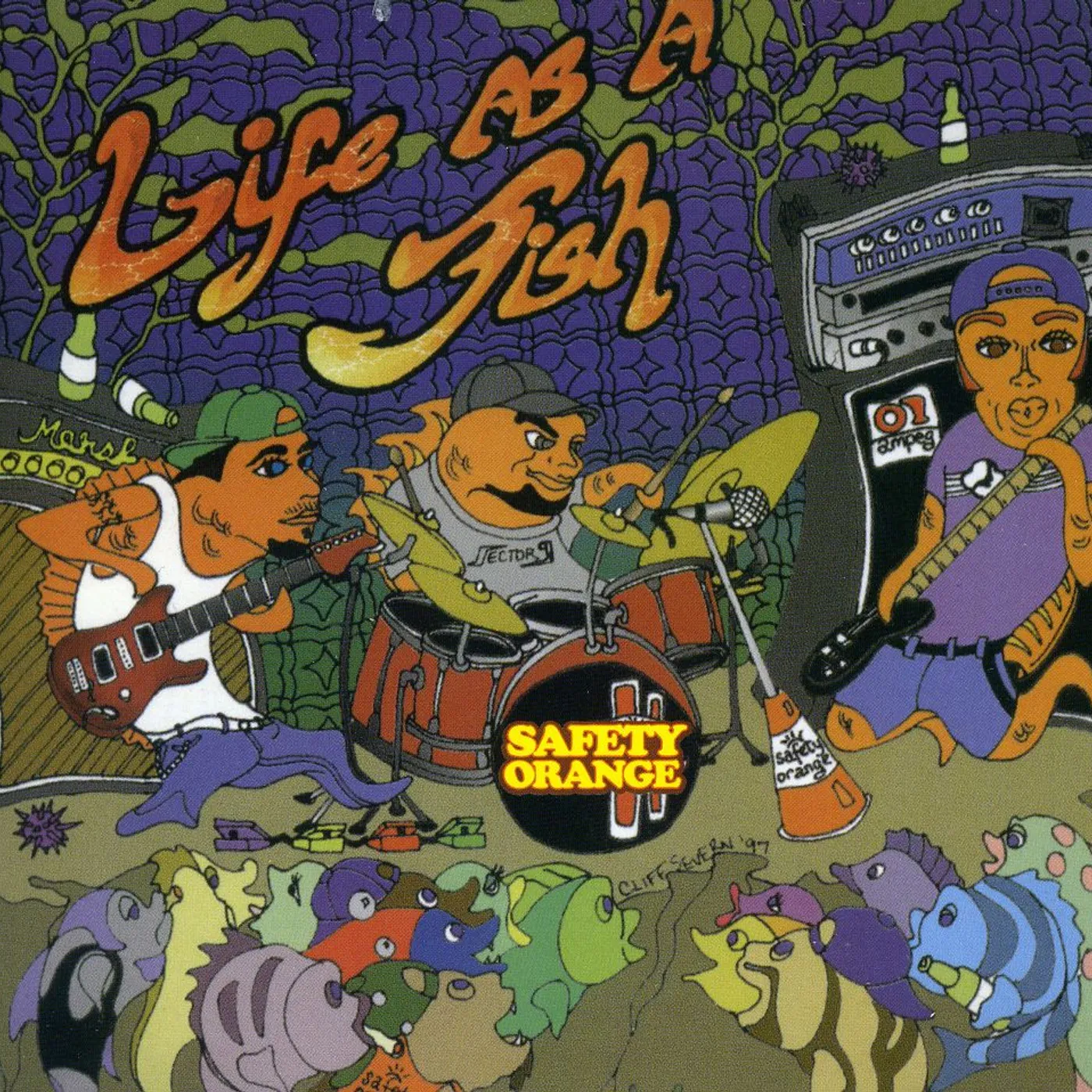 Safety Orange LIFE AS A FISH CD