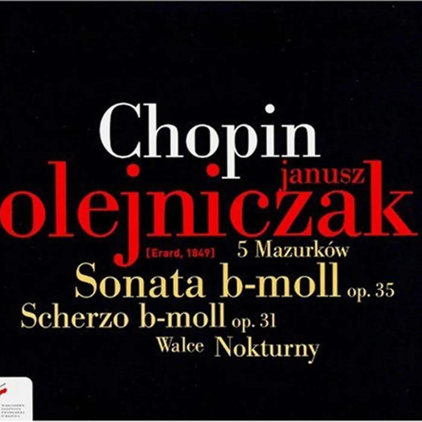 Chopin SONATA OP35 CD