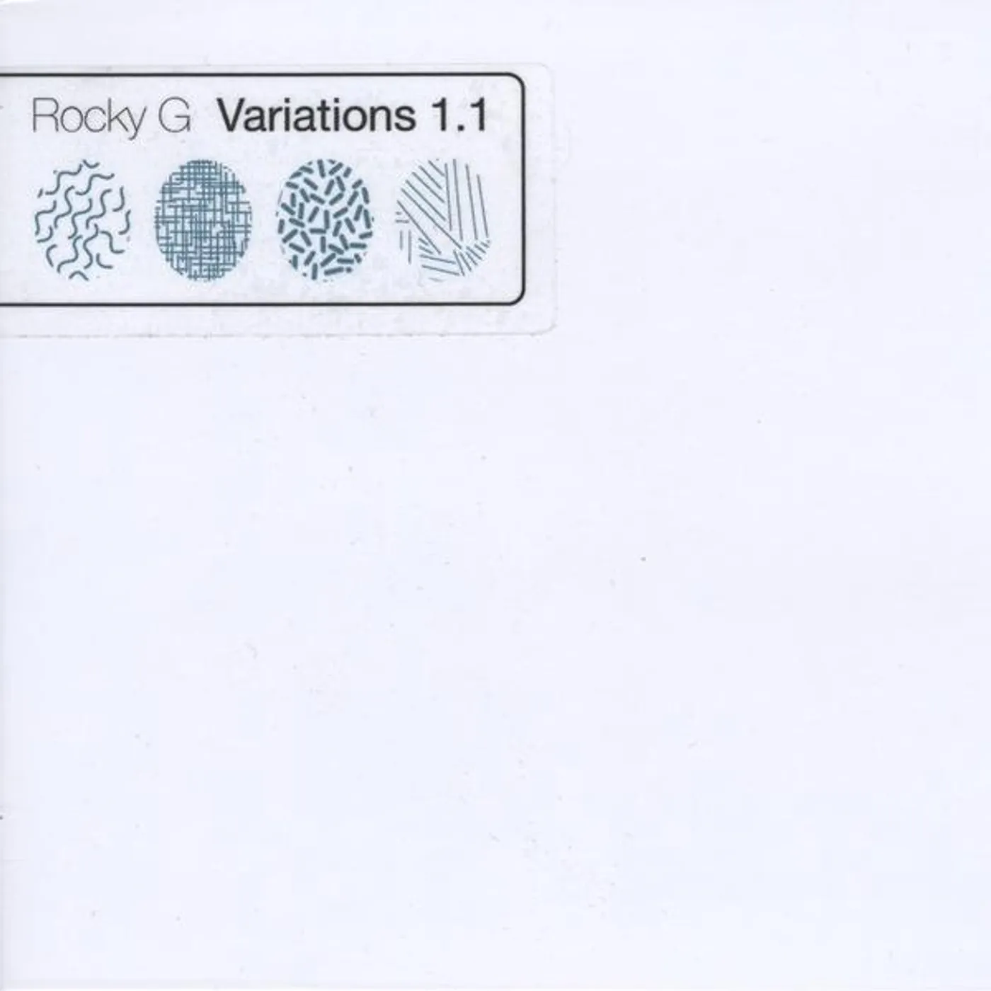 Rocky G VARIATIONS 1.1 CD