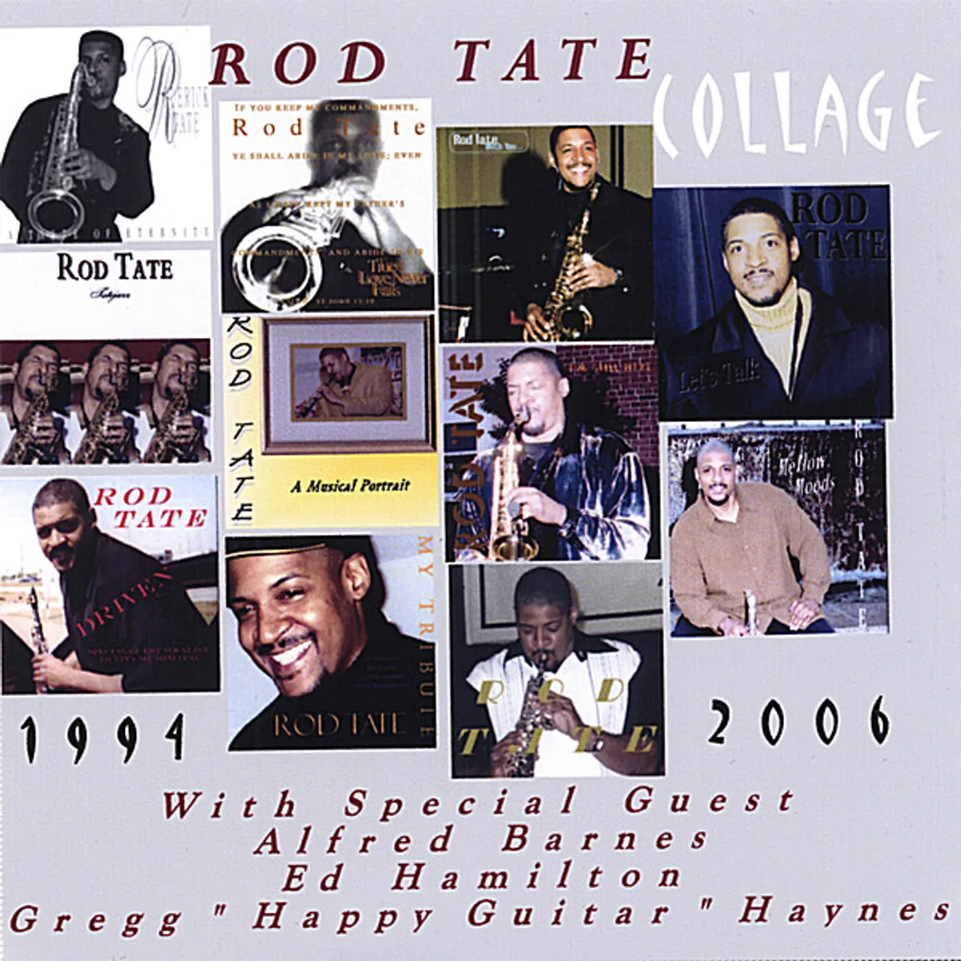 Rod Tate COLLAGE CD
