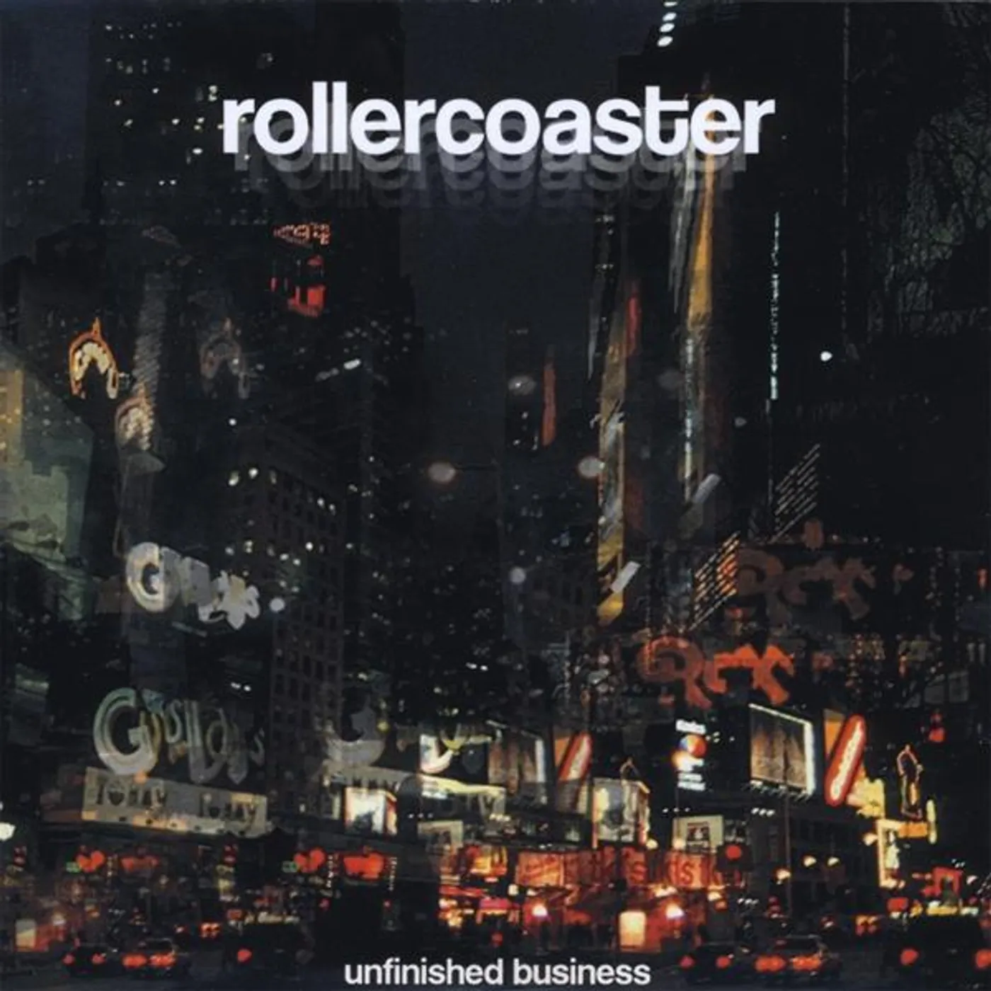 Rollercoaster UNFINISHED BUSINESS CD