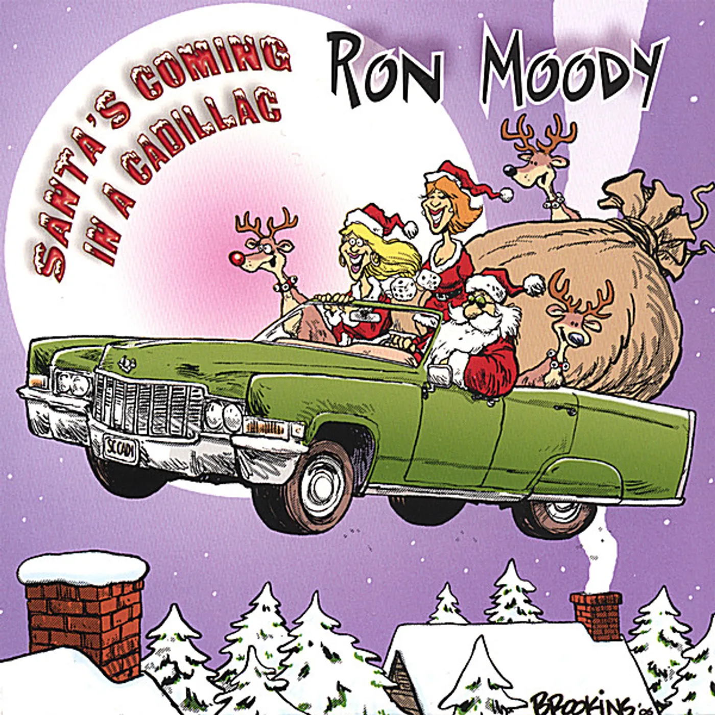 Ron Moody SANTA'S COMING IN A CADILLAC CD