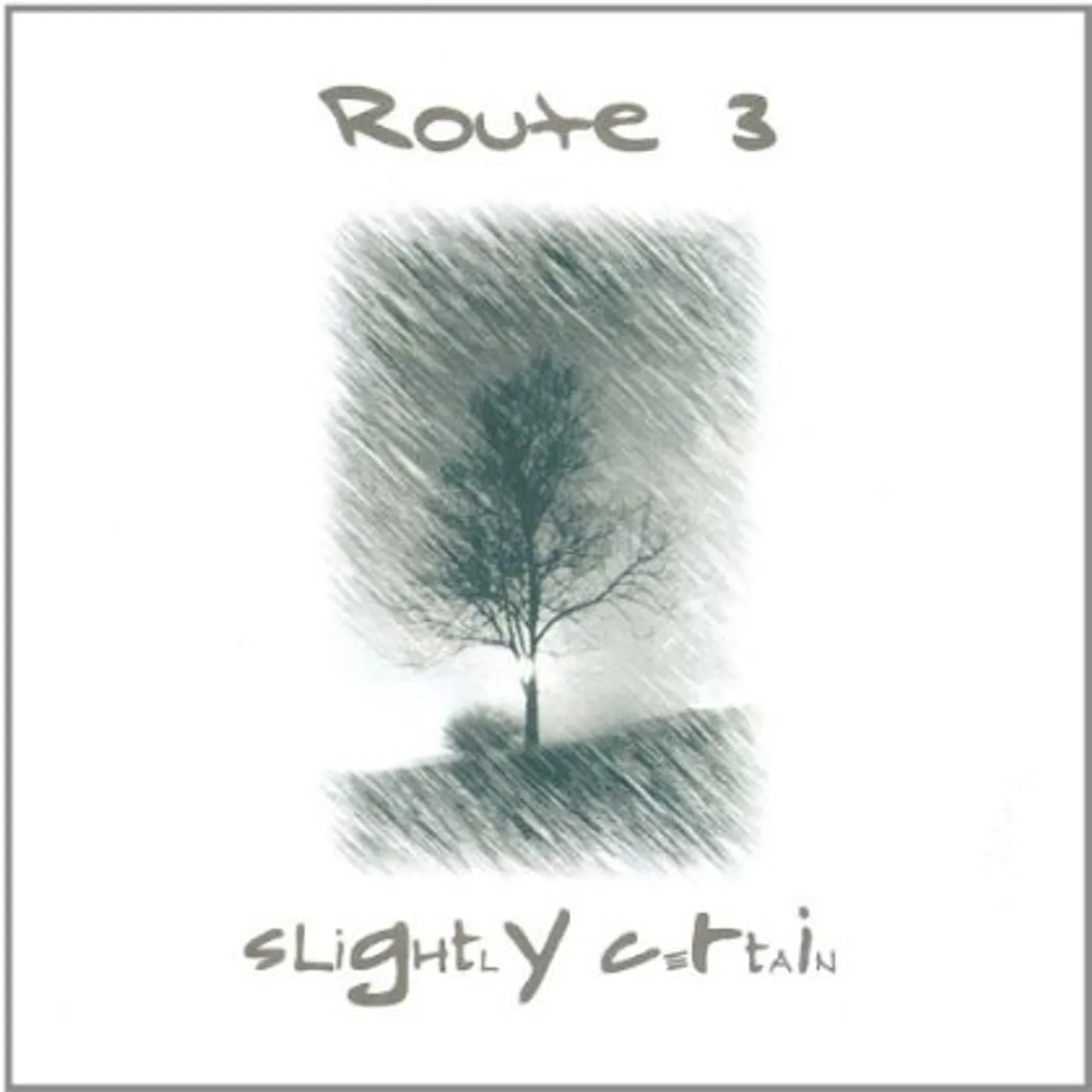 Route 3 SLIGHTLY CERTAIN CD