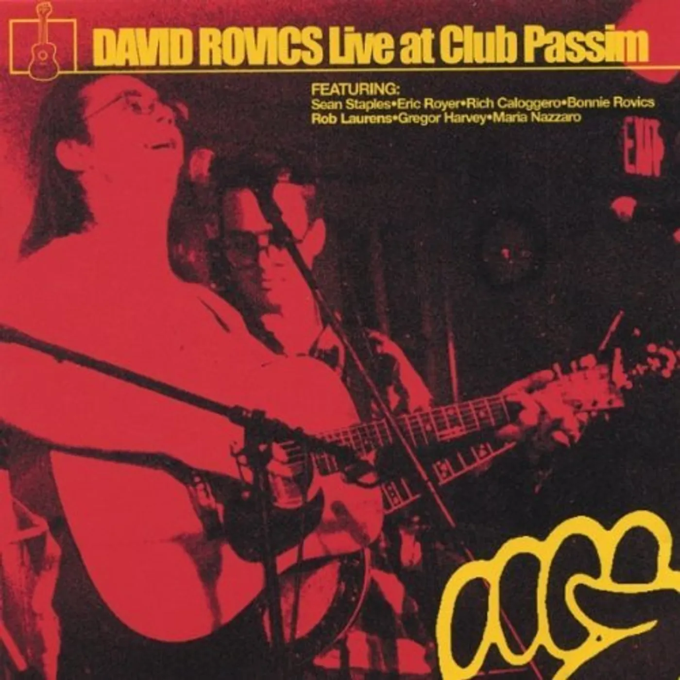 David Rovics LIVE AT CLUB PASSIM CD