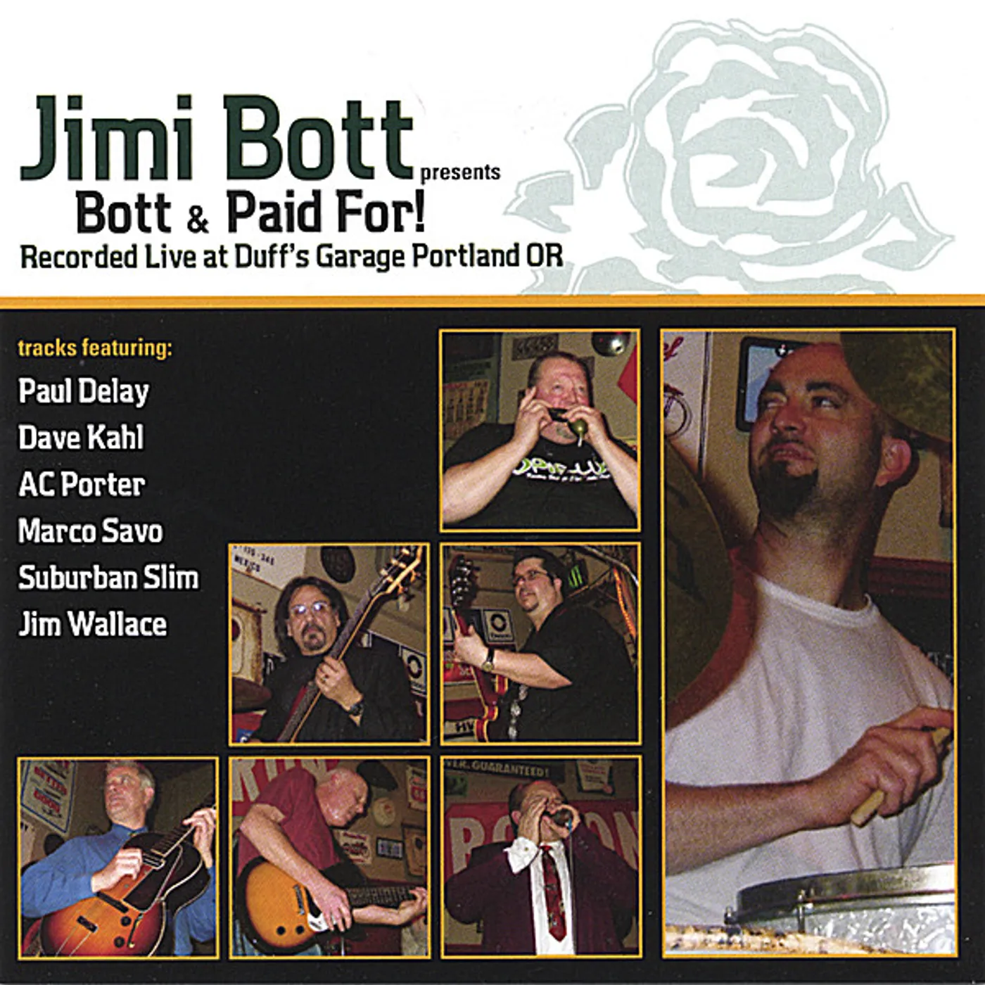 Jimi Bott BOTT & PAID FOR! CD