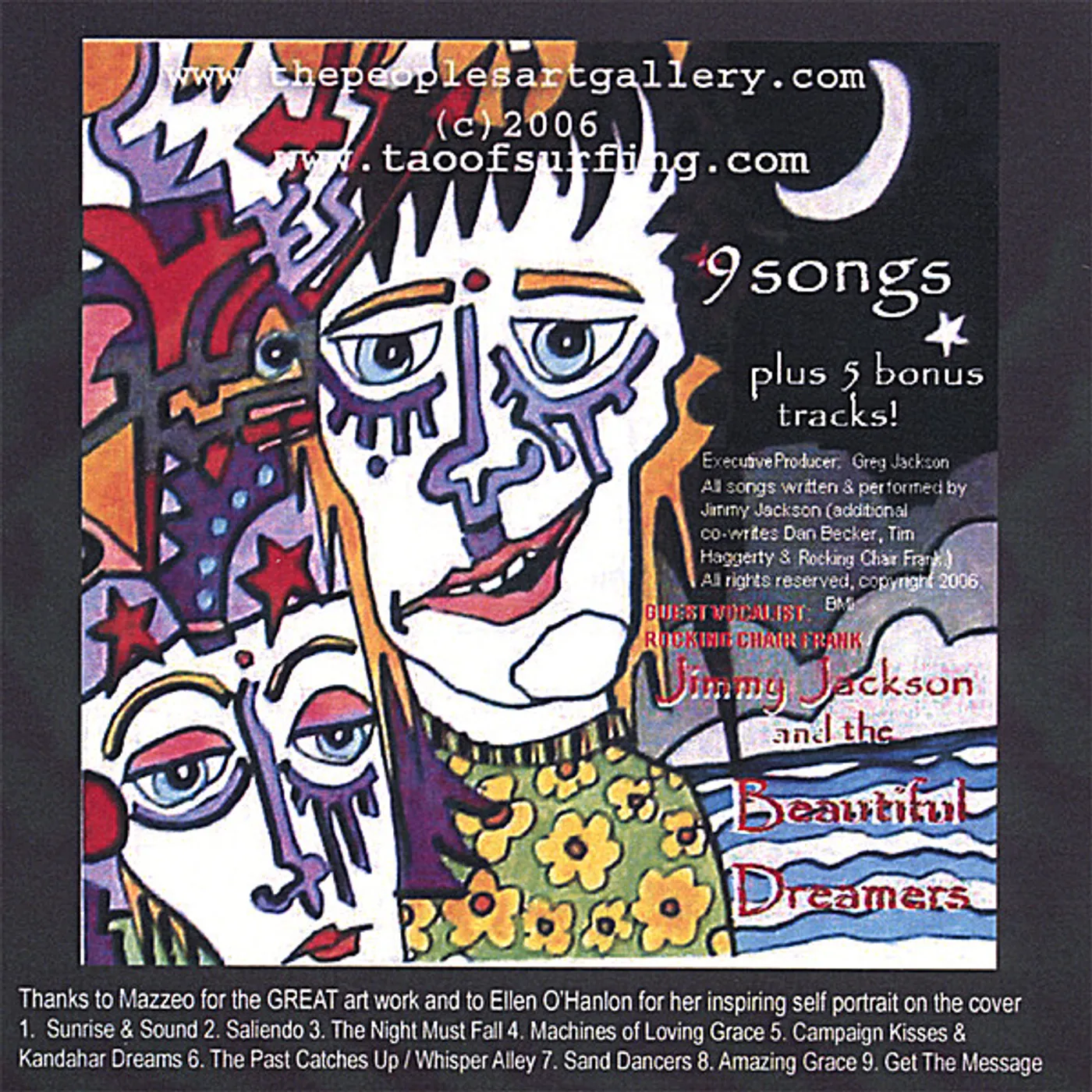 Jimmy Jackson CAREFUL DO NOT DISTURB THE BEAUTIFUL DREAMERS CD