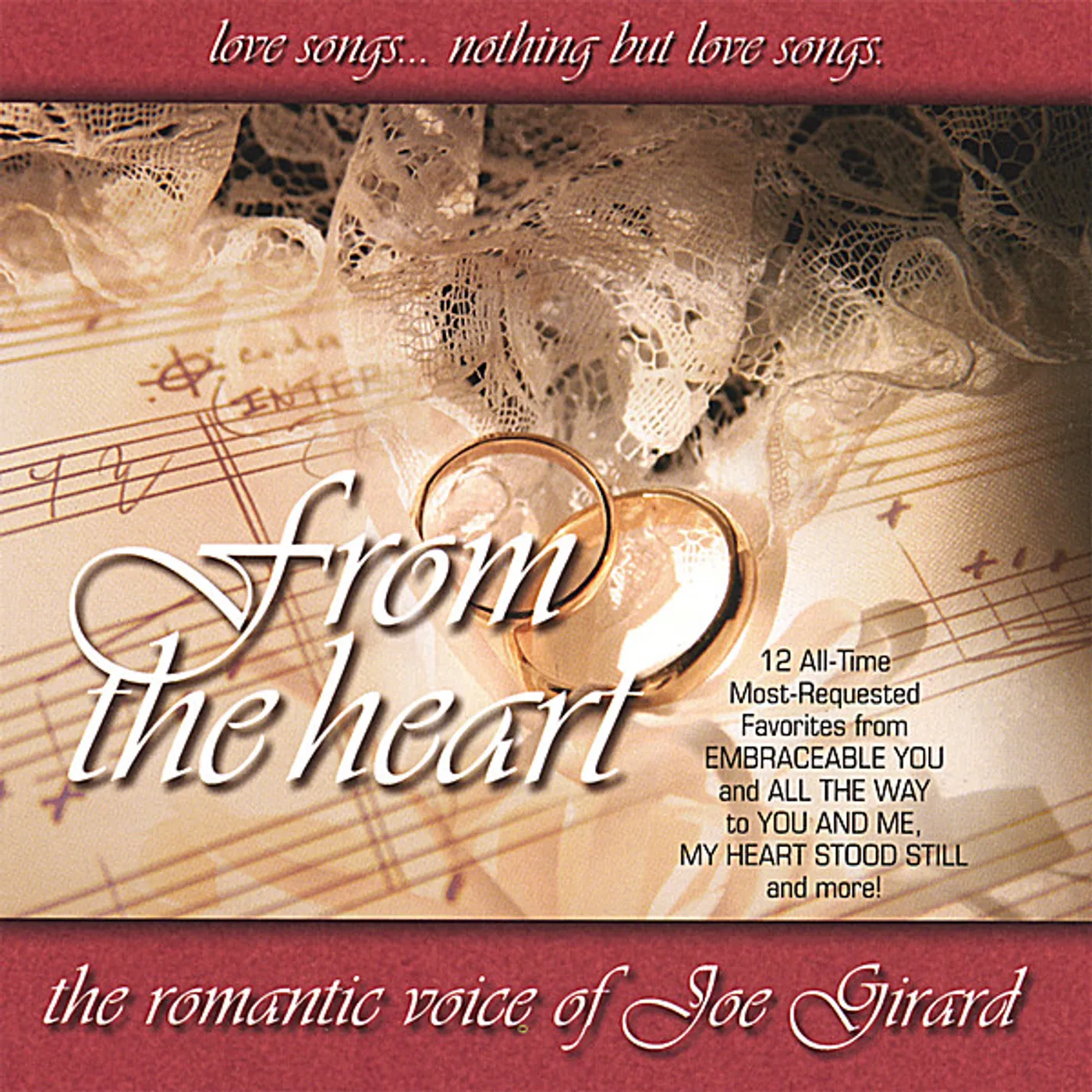 Joe Girard FROM THE HEART CD