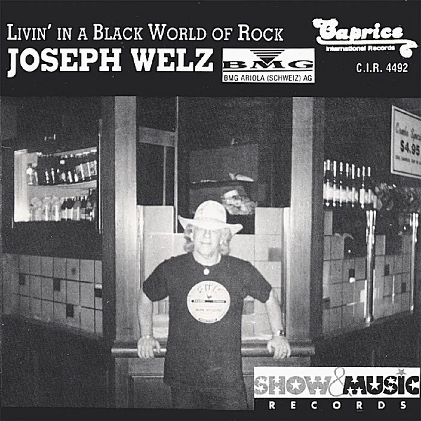 JOSEPH WELZ LIVIN' IN A BLACK & WHITE WORLD CD