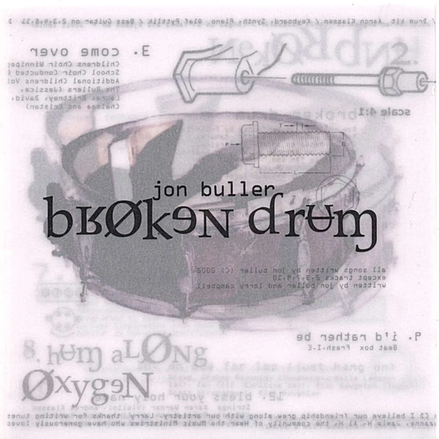 Jon Buller BROKEN DRUM CD