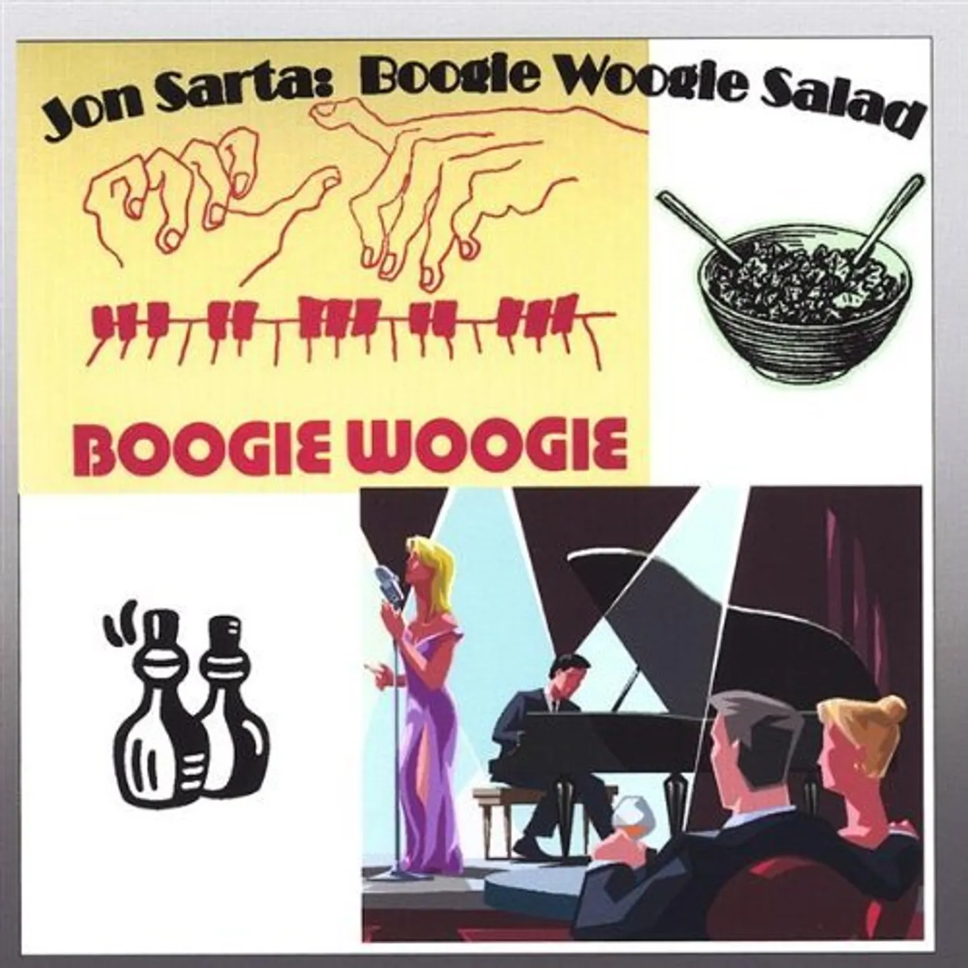 Jon Sarta BOOGIE WOOGIE SALAD CD