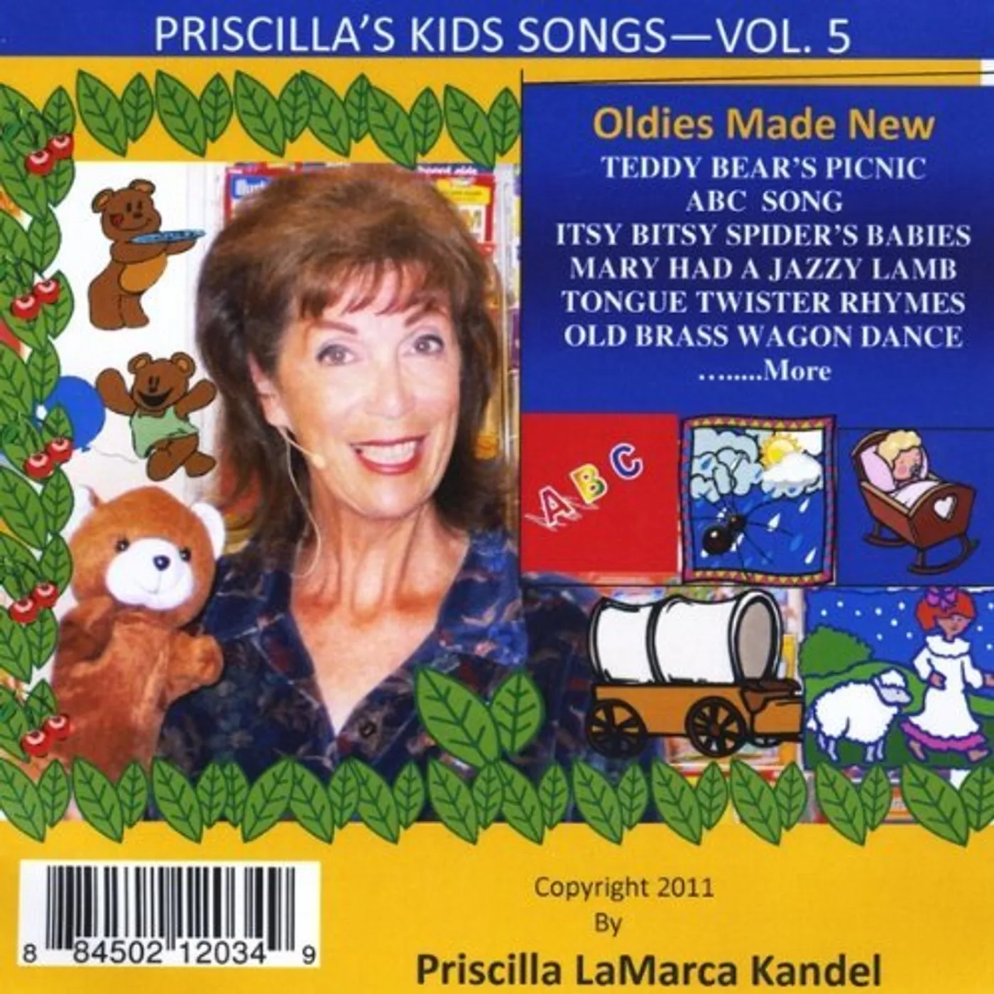 Priscilla Lamarca Kandel OLDIES MADE NEW CD