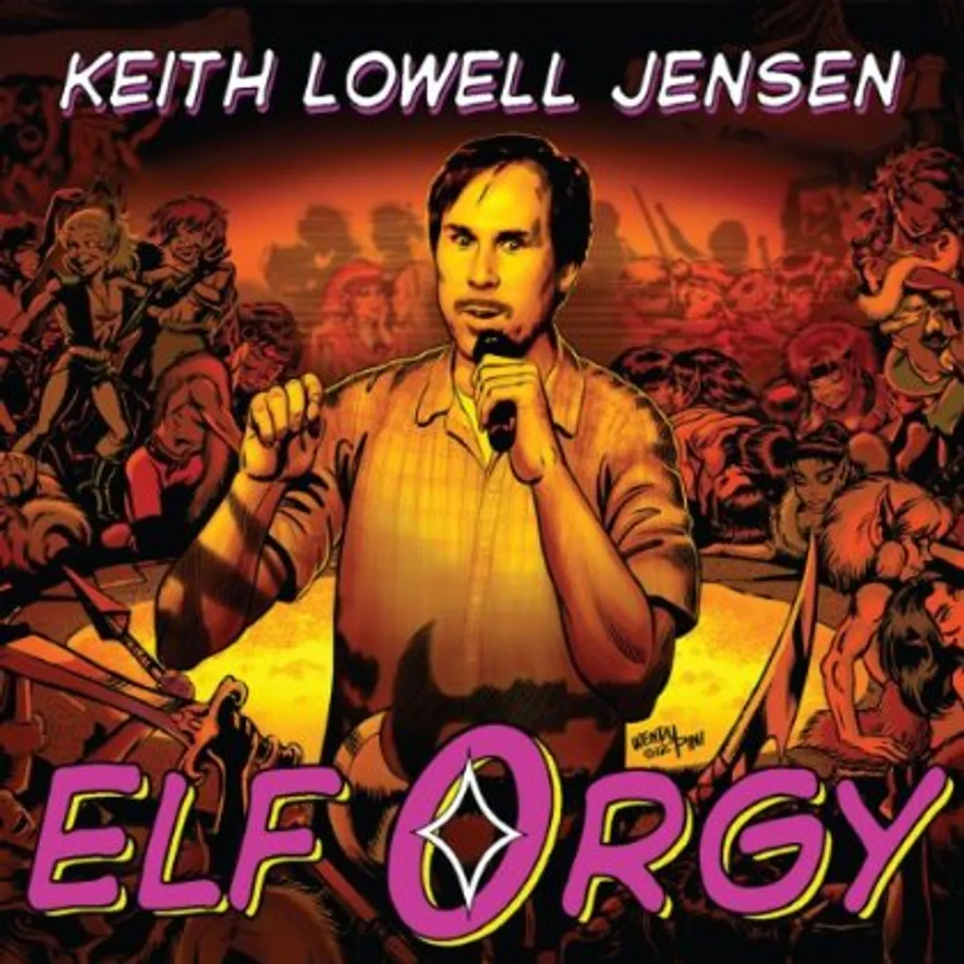 Keith Lowell Jensen ELF ORGY CD
