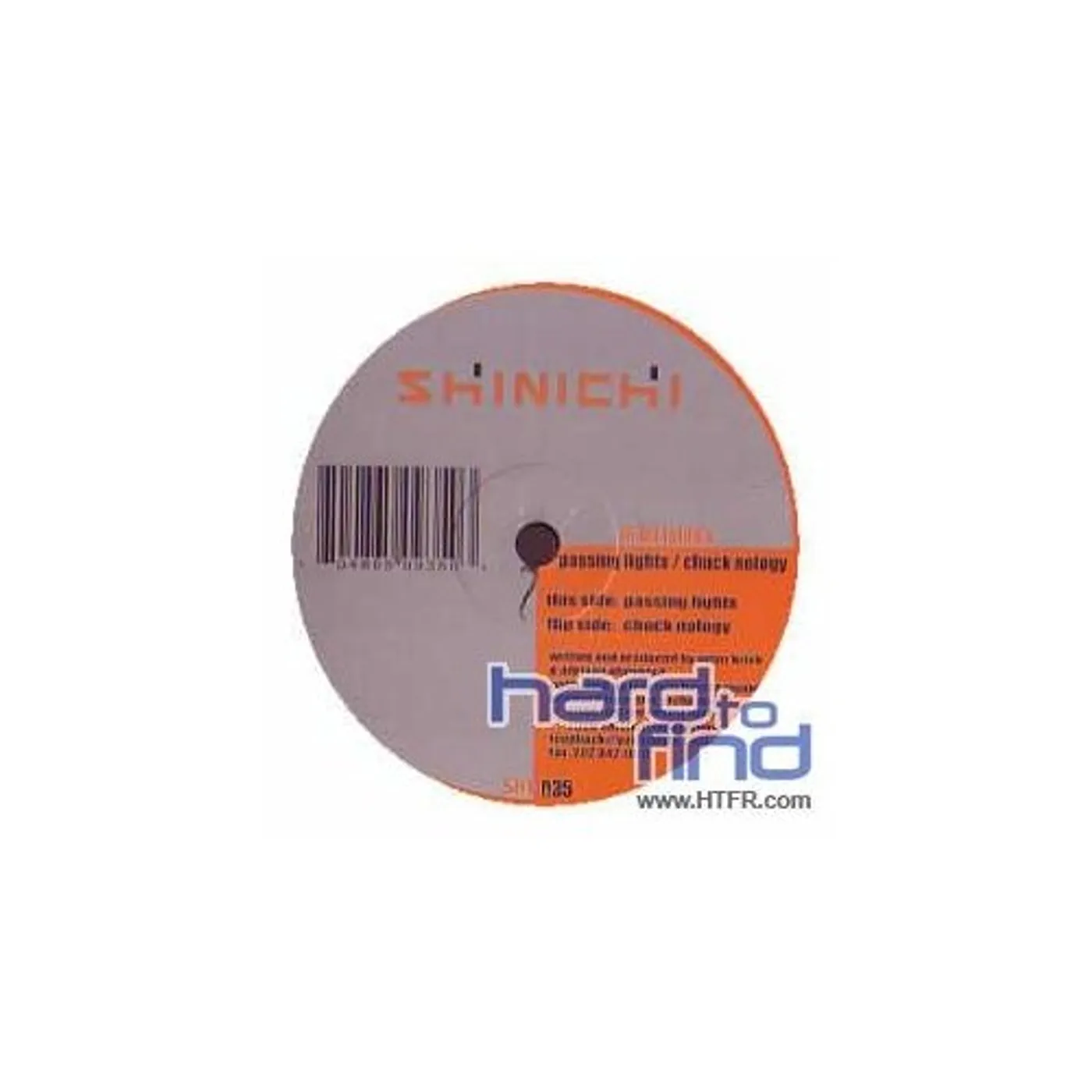 16 Bit Lolitas CHUCK NOLOGY / PASSING LIGHTS Vinyl Record