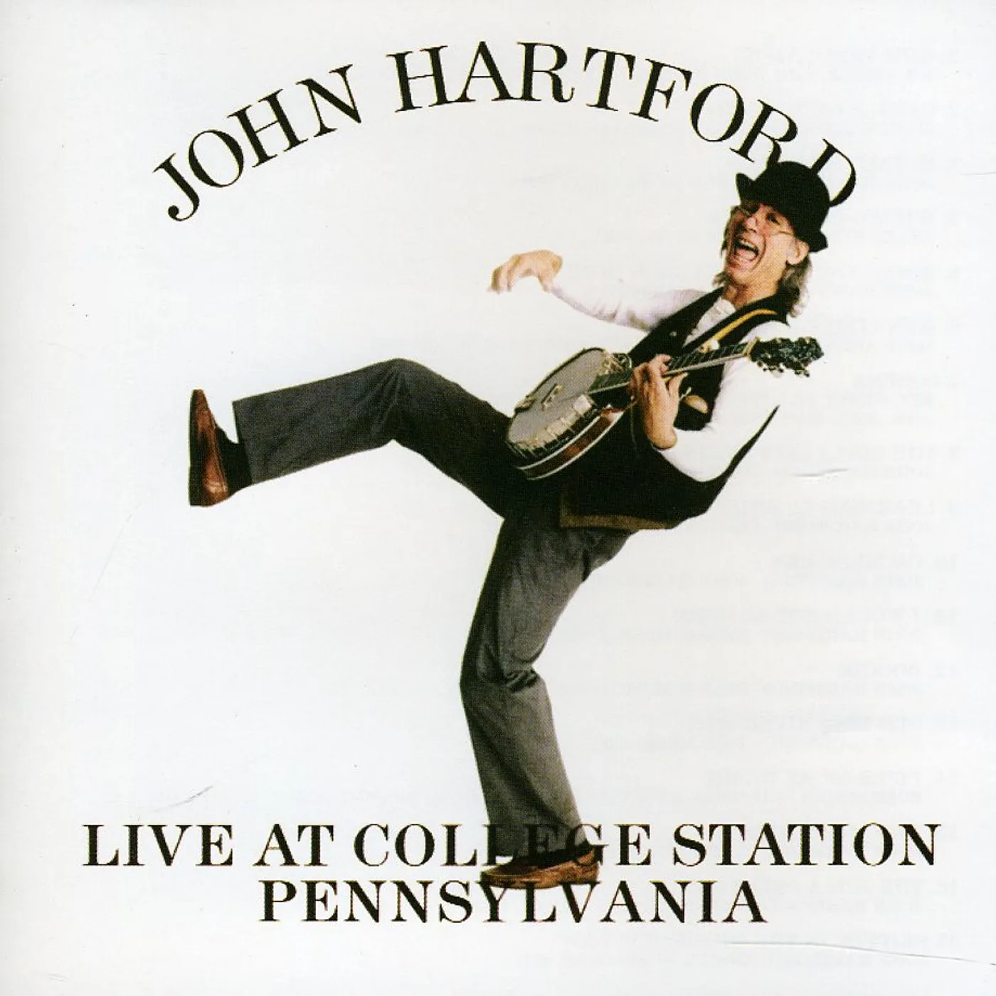 John Hartford LIVE AT COLLEGE STATION PA. CD