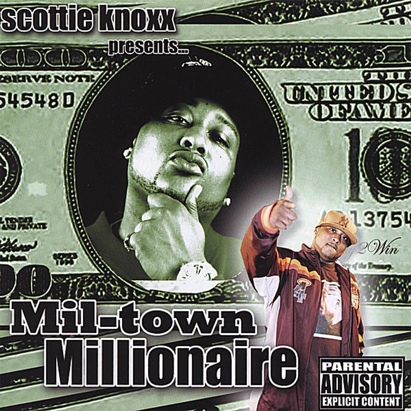 Scott Knoxx MILTOWN MILLIONAIRE CD