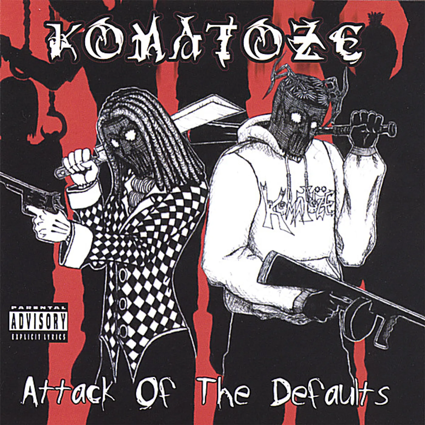 Komatoze ATTACK OF THE DEFAULTS CD