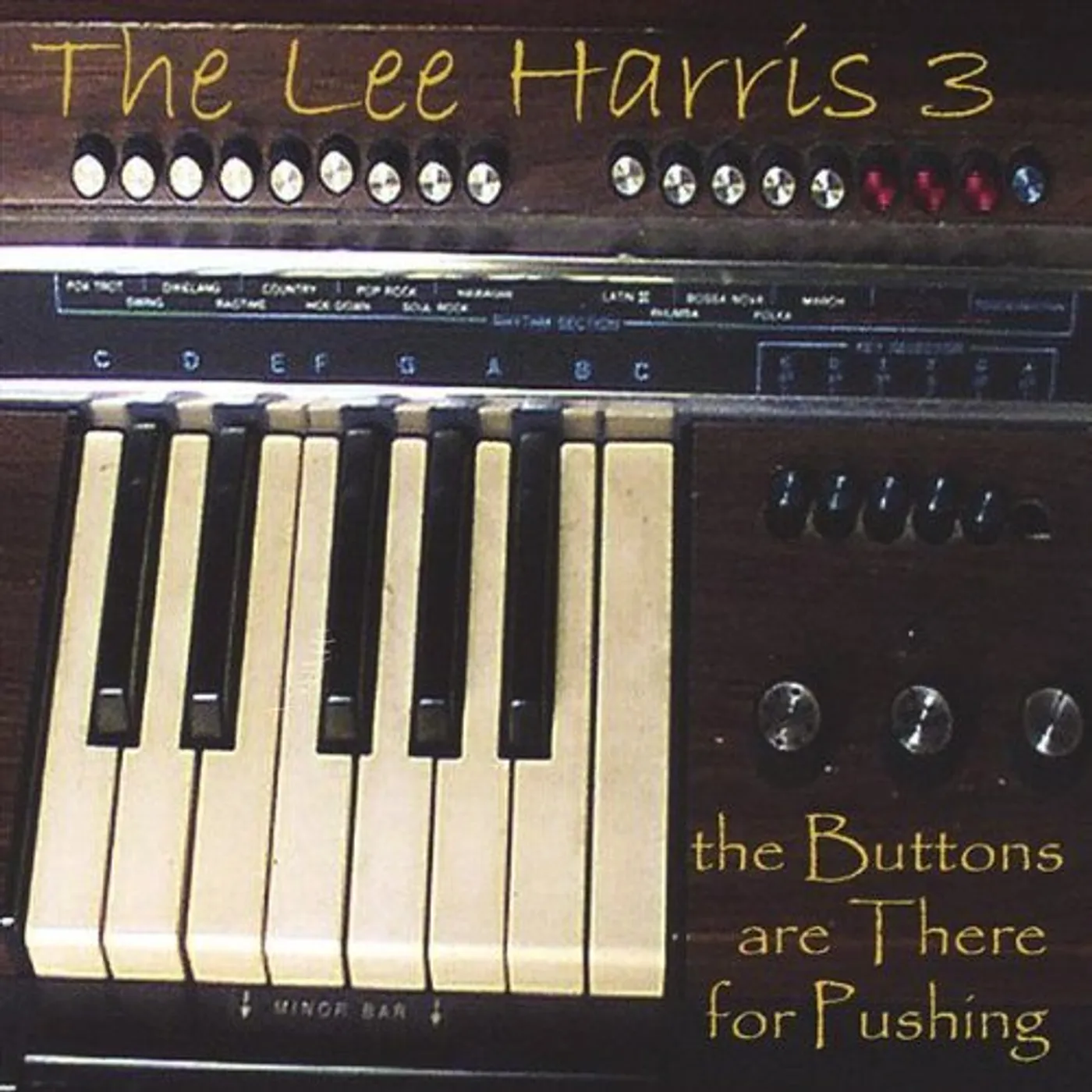 Lee Harris BUTTONS ARE THERE FOR PUSHING CD