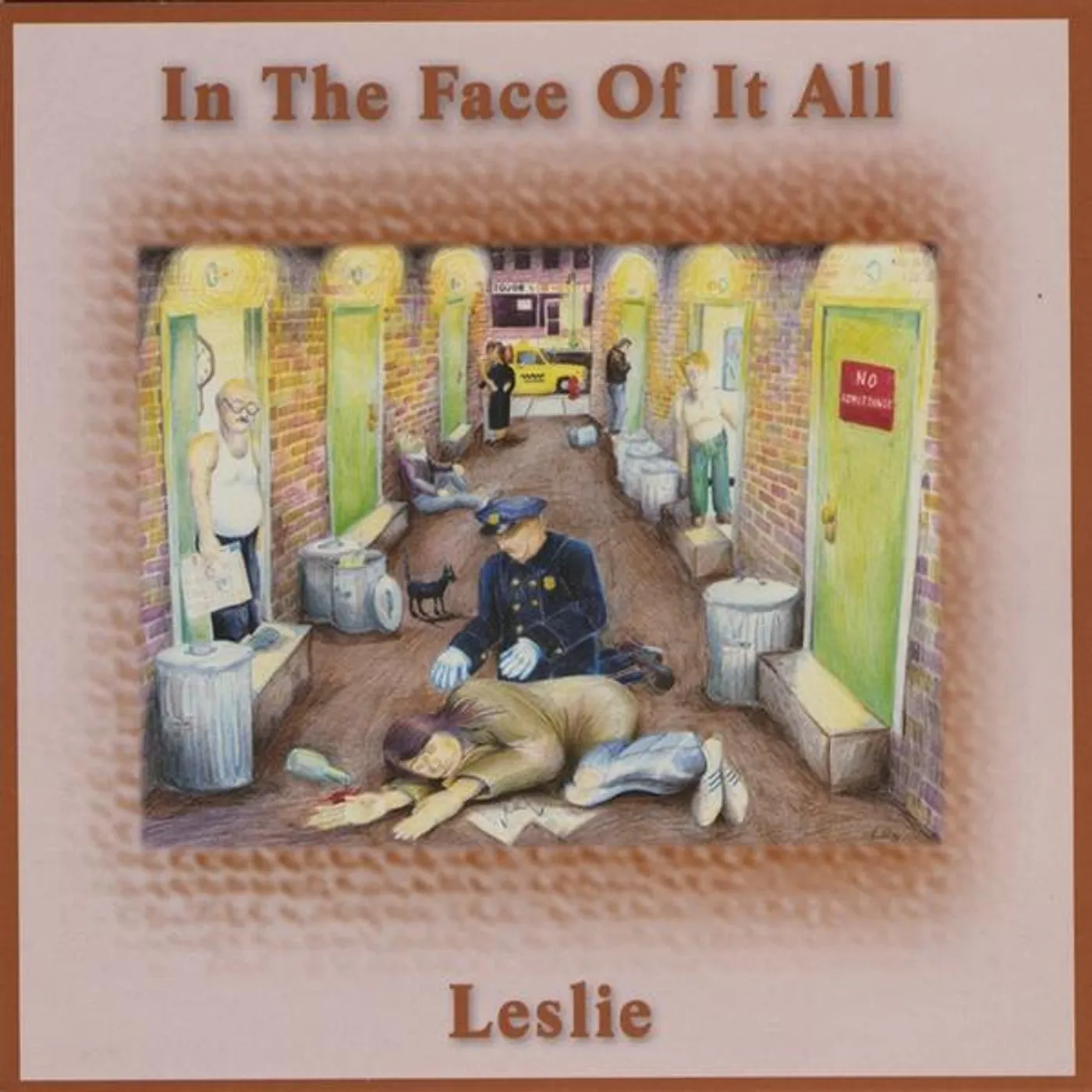 Leslie IN THE FACE OF IT ALL CD