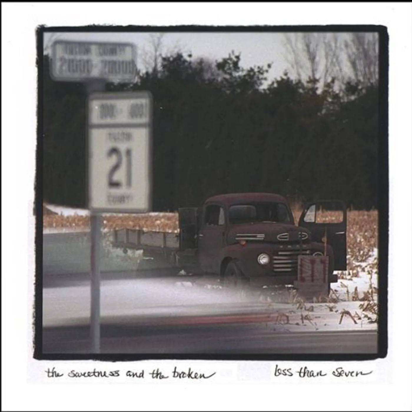 less than seven SWEETNESS & THE BROKEN CD