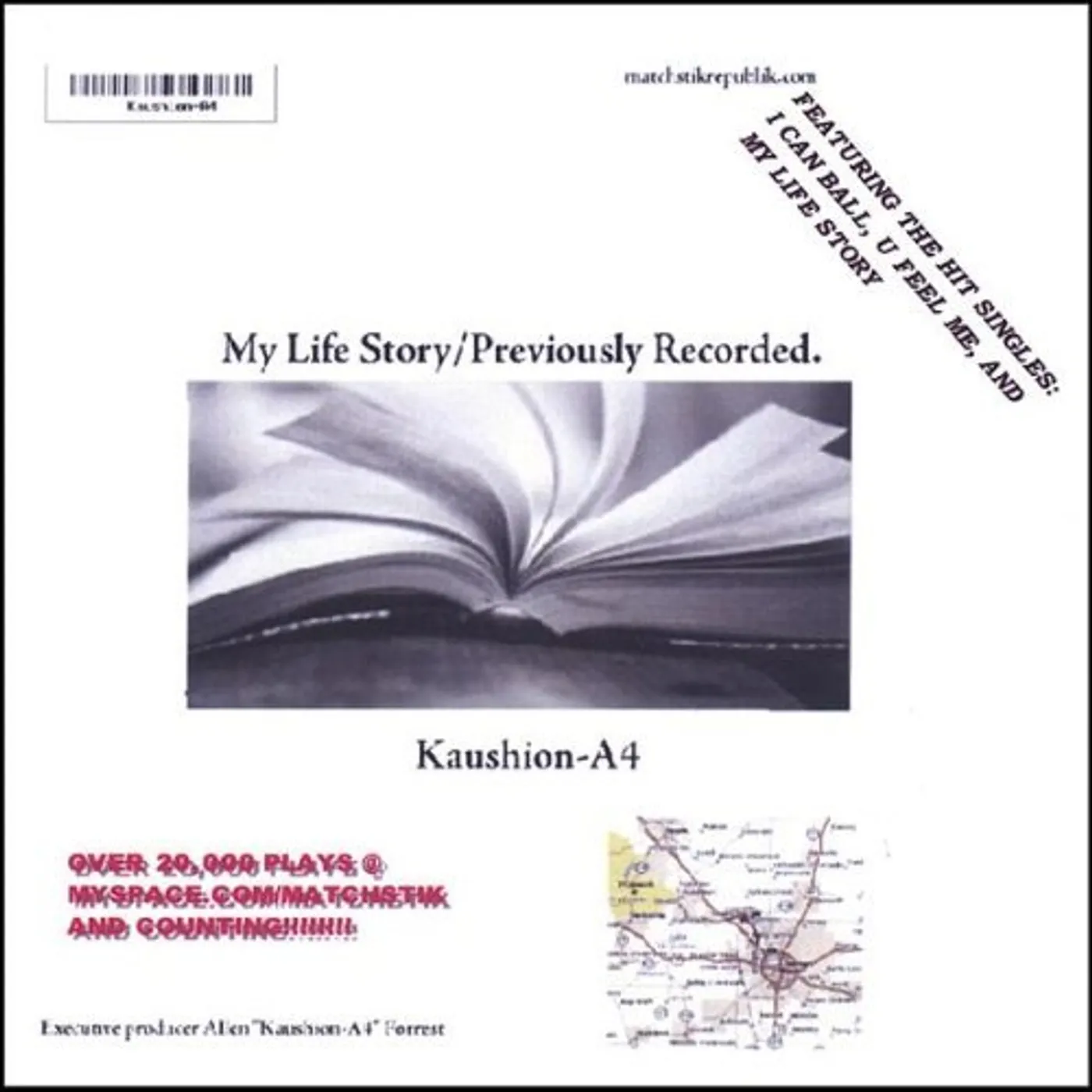 Kaushion-A4 MY LIFE STORY/ PREVIOUSLY RECORDED CD