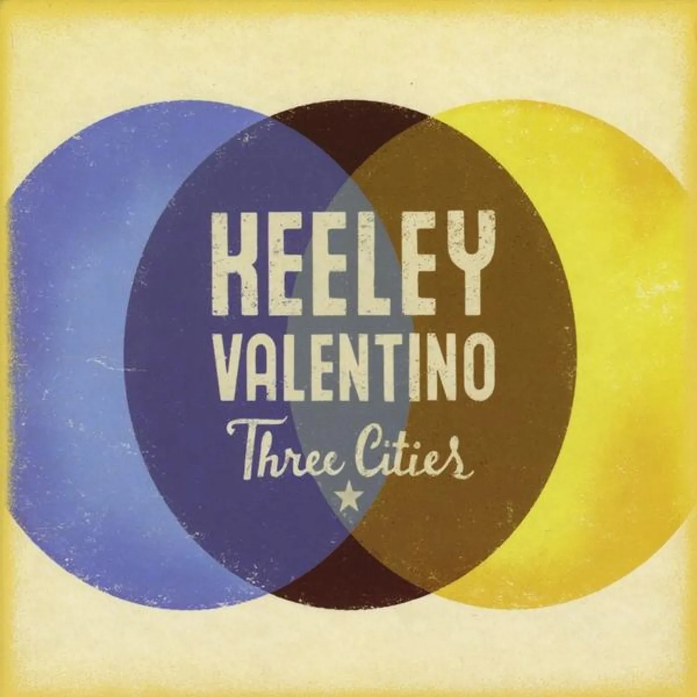 Keeley Valentino THREE CITIES CD