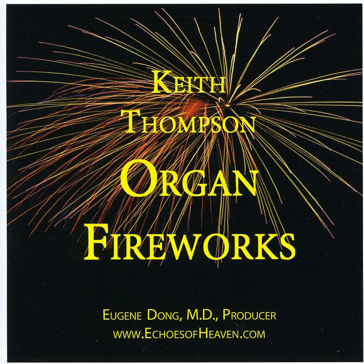 Keith Thompson ORGAN FIREWORKS CD
