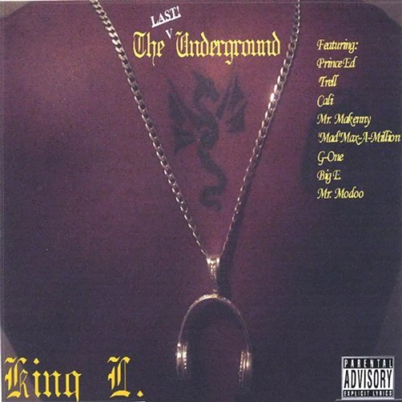 King L LAST UNDERGROUND CD