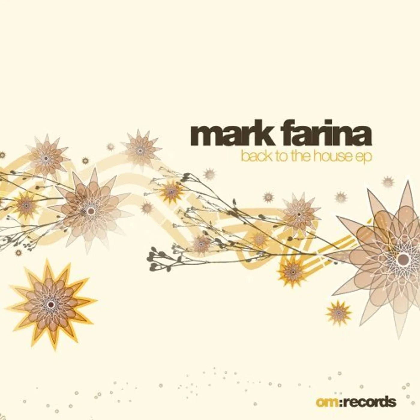 Mark Farina BACK TO THE HOUSE EP (Vinyl)