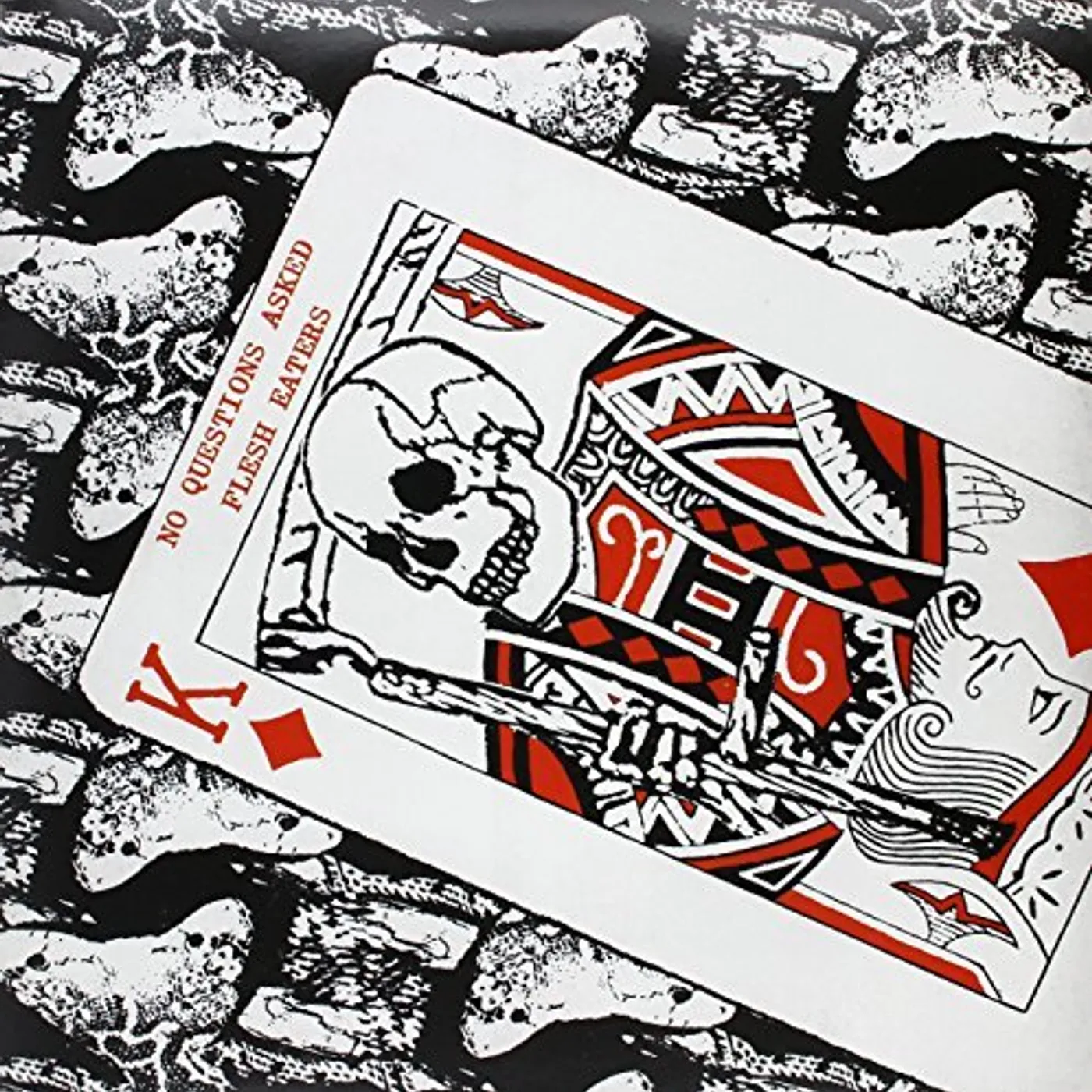 The Flesh Eaters No Questions Asked Vinyl Record