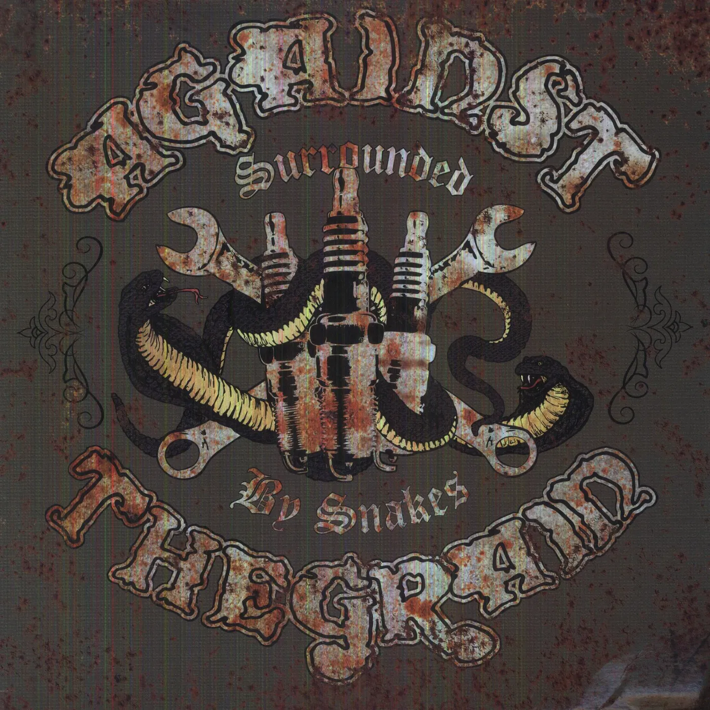 Against The Grain Surrounded By Snakes Vinyl Record