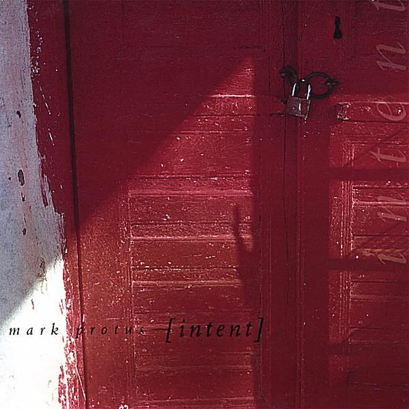 Mark Protus INTENT CD