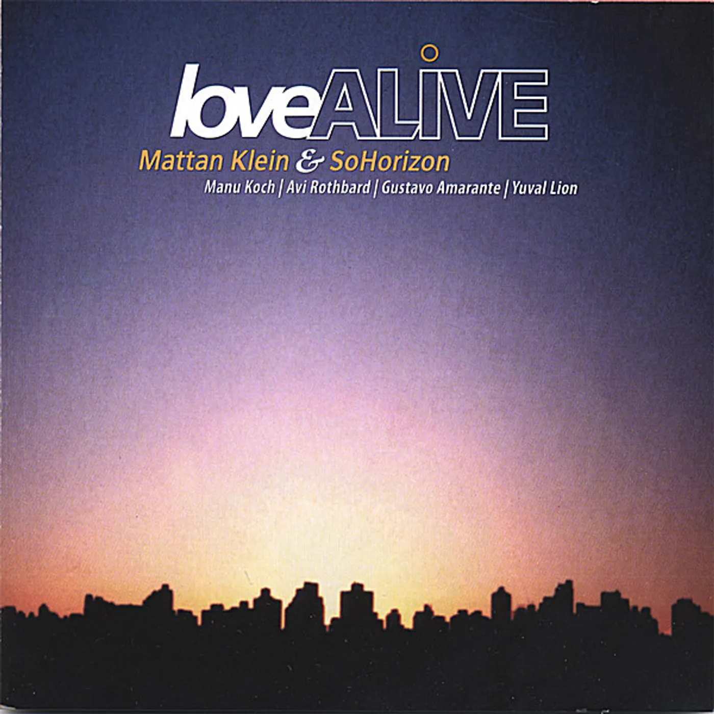 Mattan Klein LOVE ALIVE CD