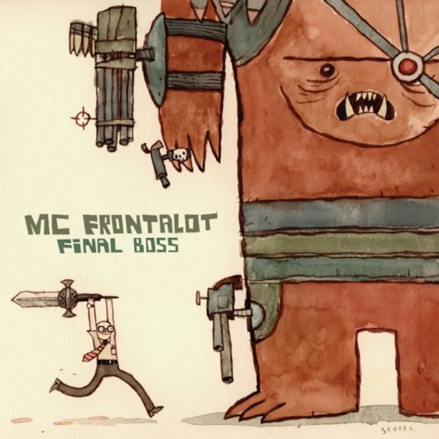 MC Frontalot FINAL BOSS CD