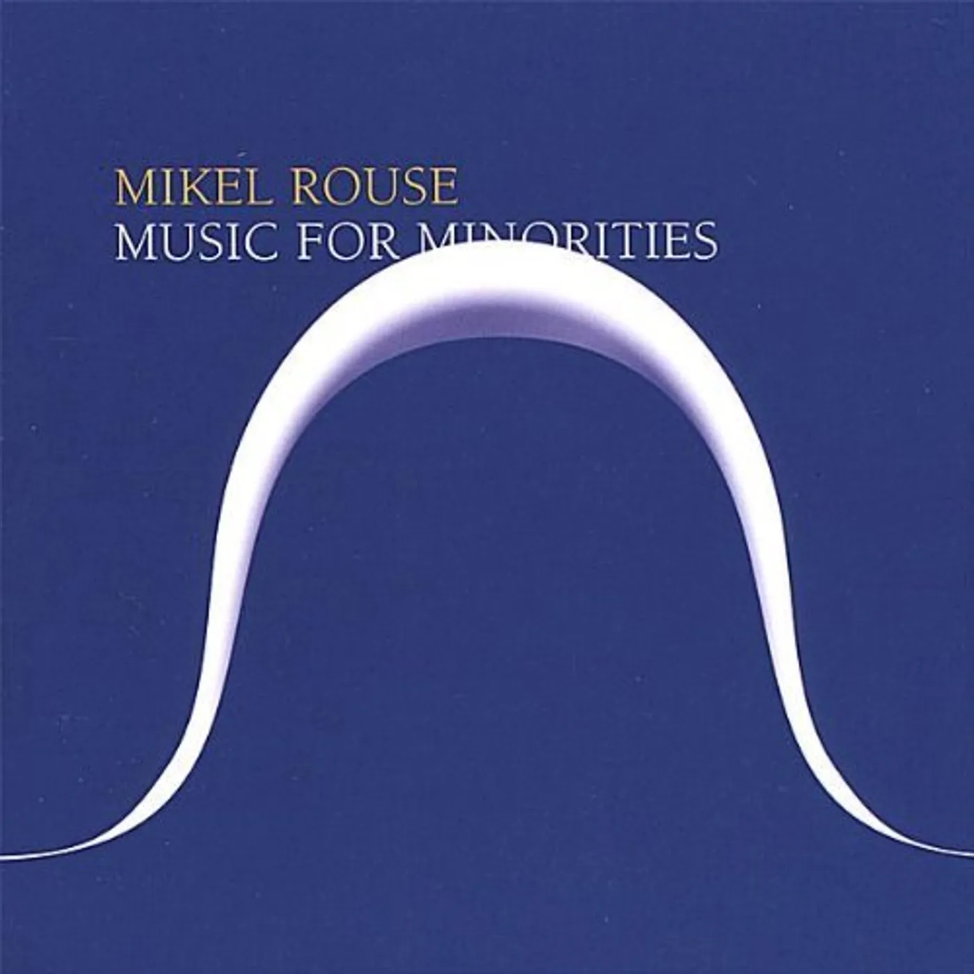 Mikel Rouse MUSIC FOR MINORITIES CD