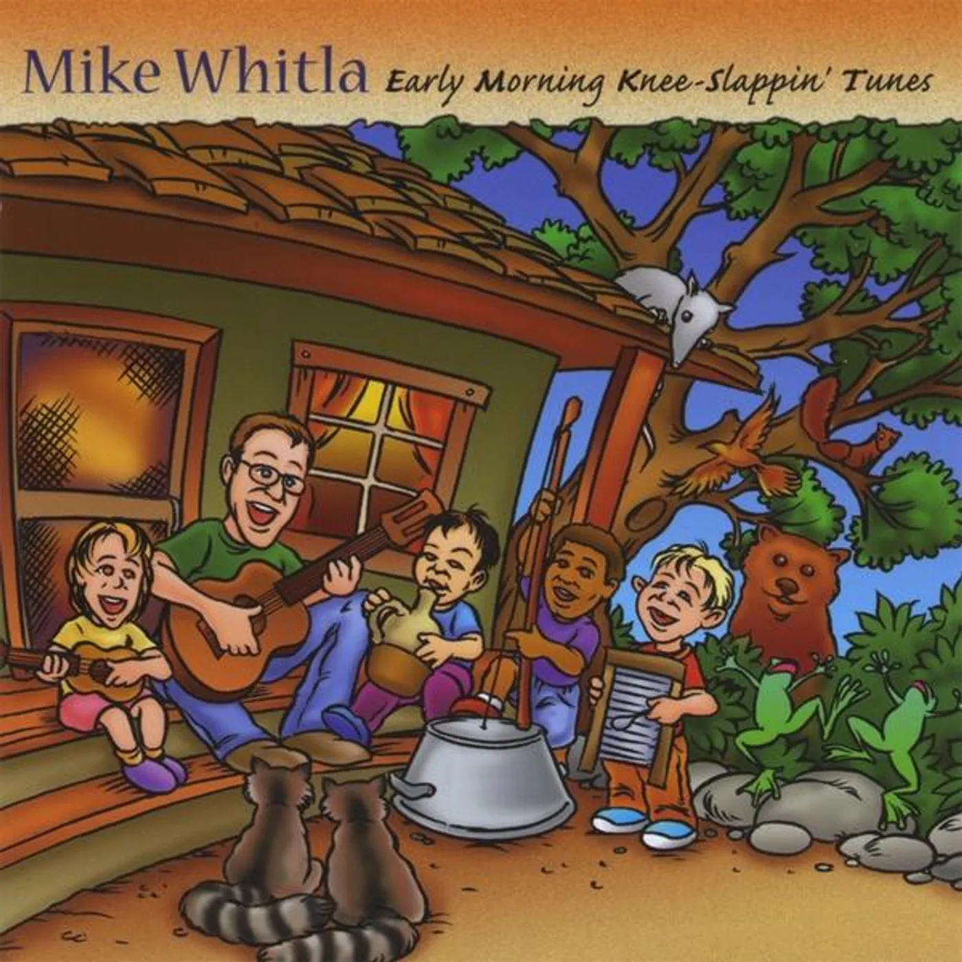 Mike Whitla EARLY MORNING KNEE-SLAPPIN' TUNES CD
