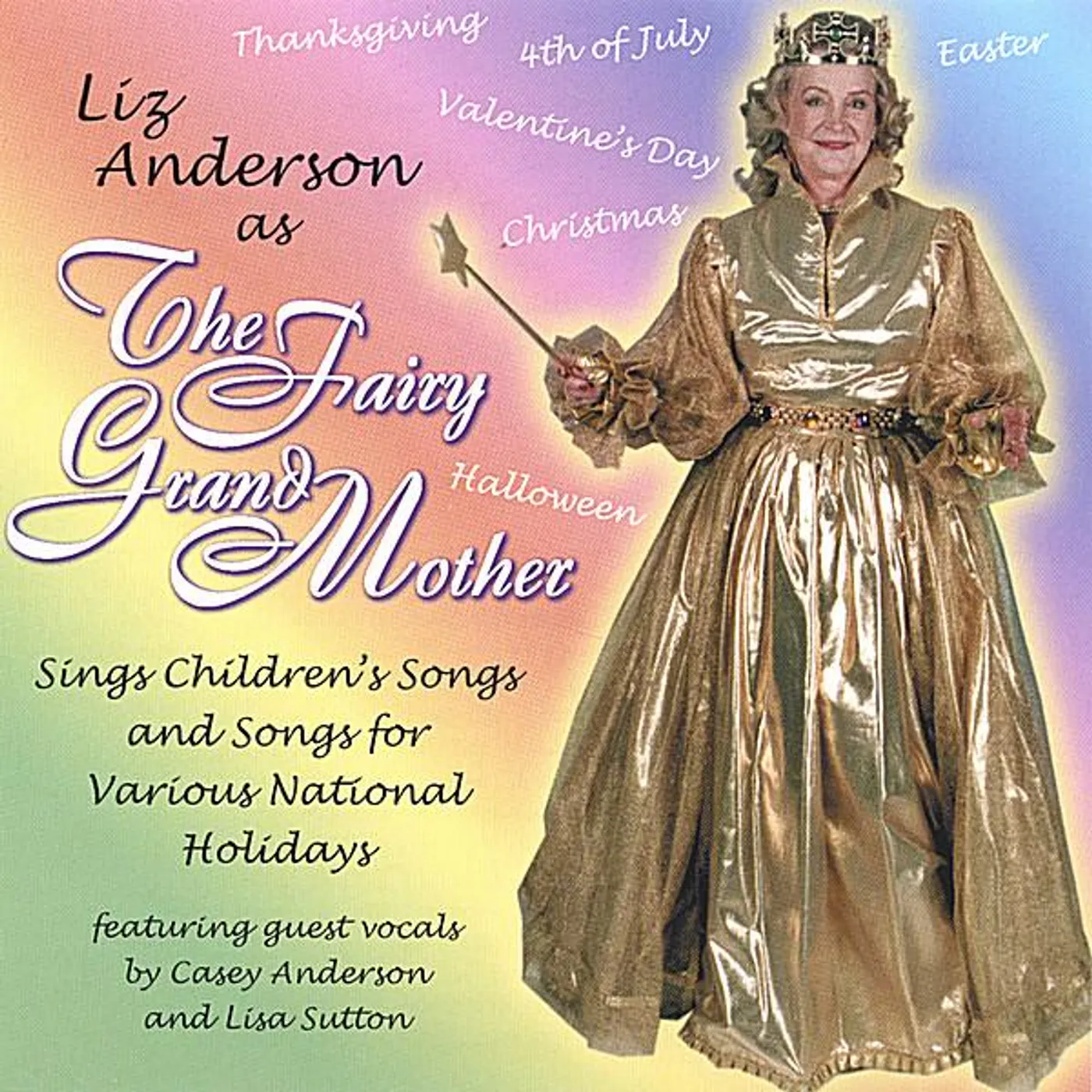Liz Anderson FAIRY GRANDMOTHER SINGS CHILDREN'S SONGS FOR NATIO CD
