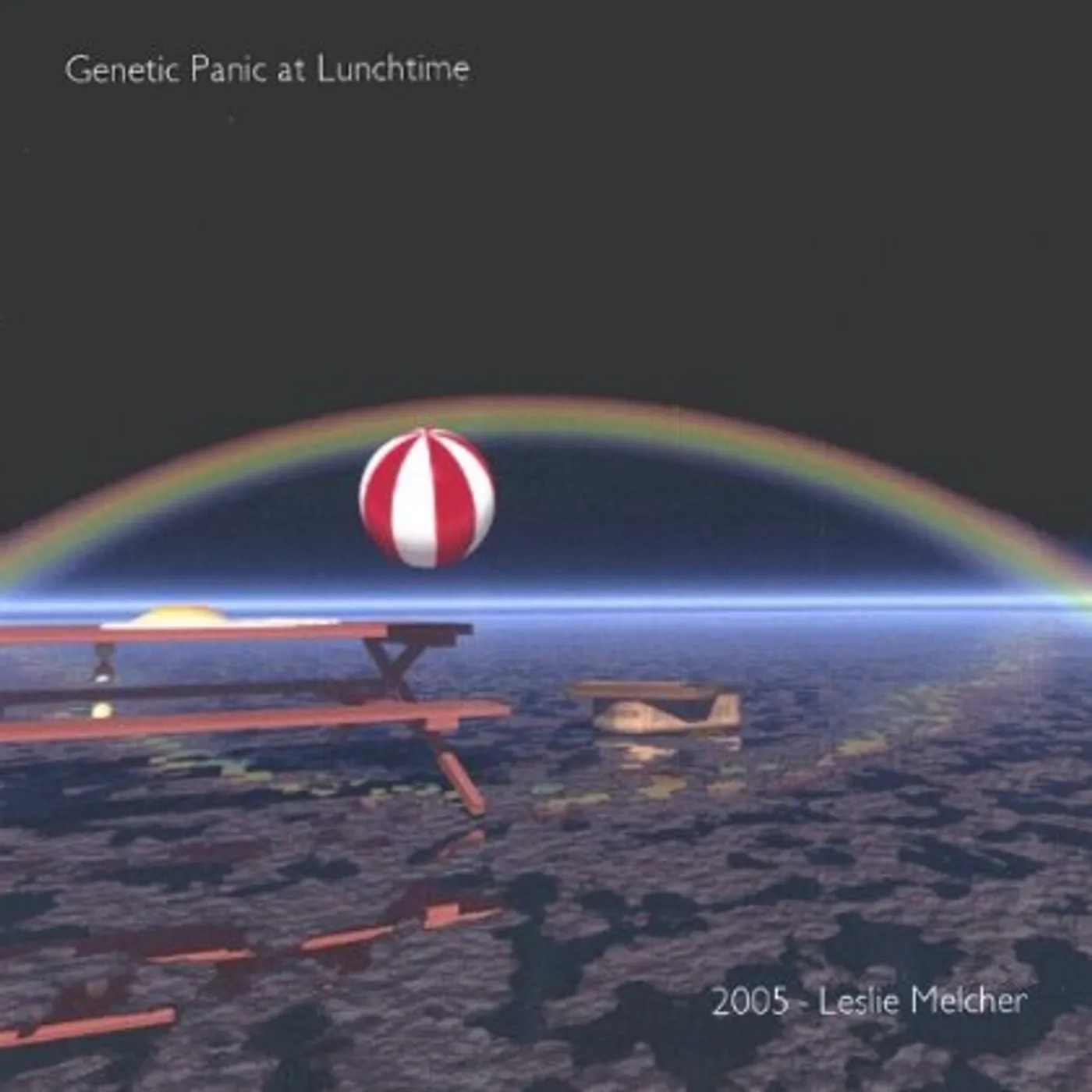 Leslie Melcher GENETIC PANIC AT LUNCH TIME CD