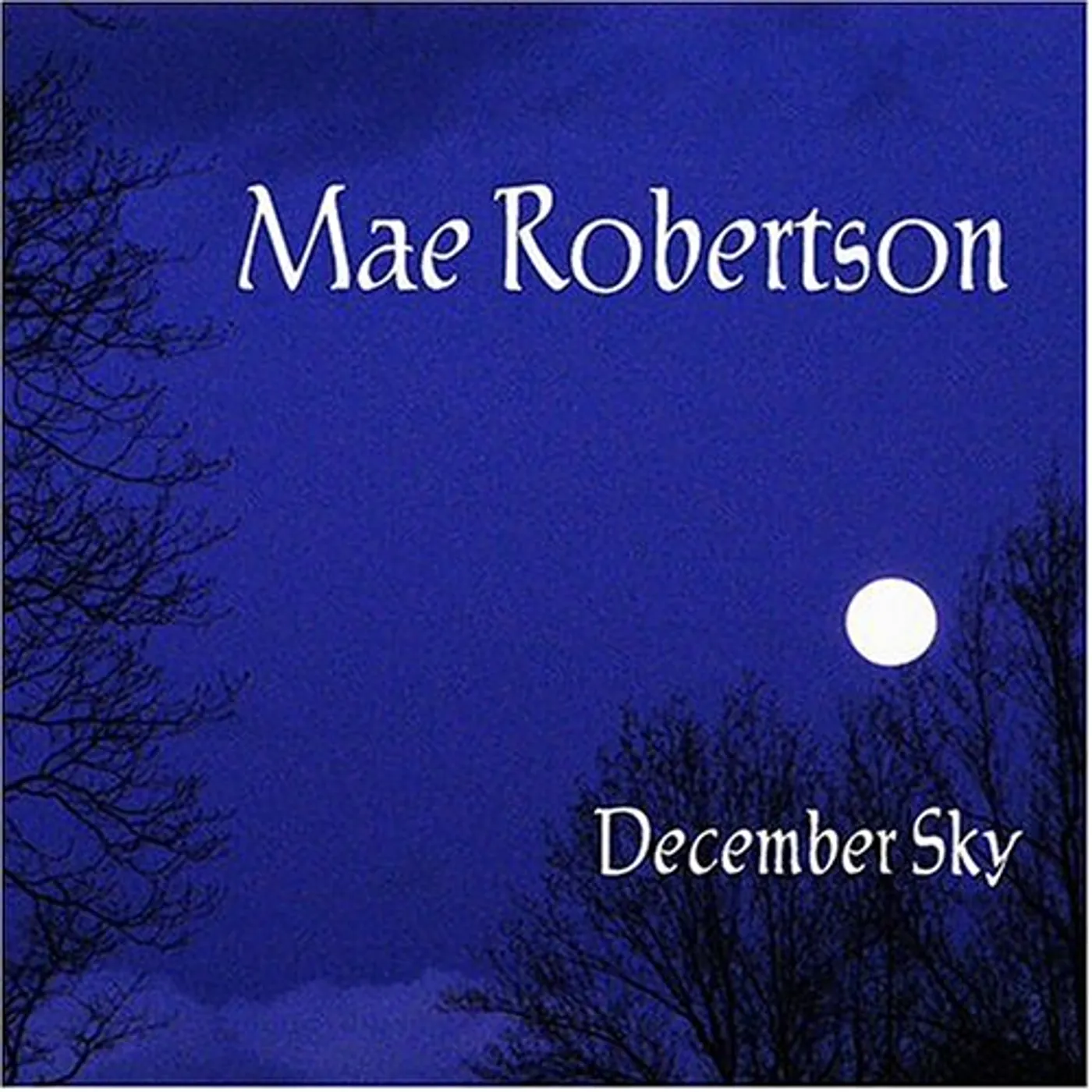 Mae Robertson DECEMBER SKY CD