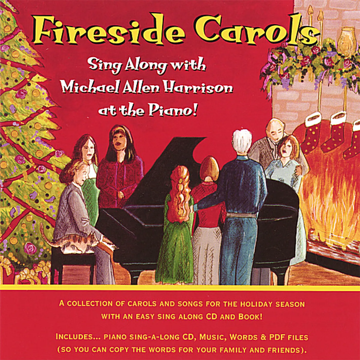 Michael Allen Harrison FIRESIDE CAROLS CD