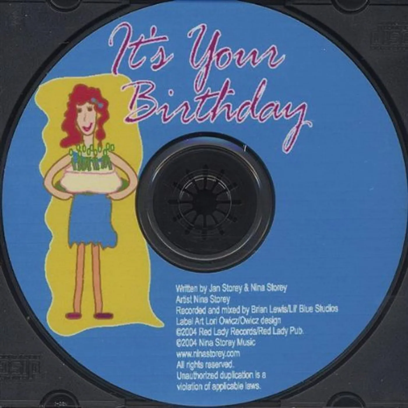 Nina Storey IT'S YOUR BIRTHDAY CD