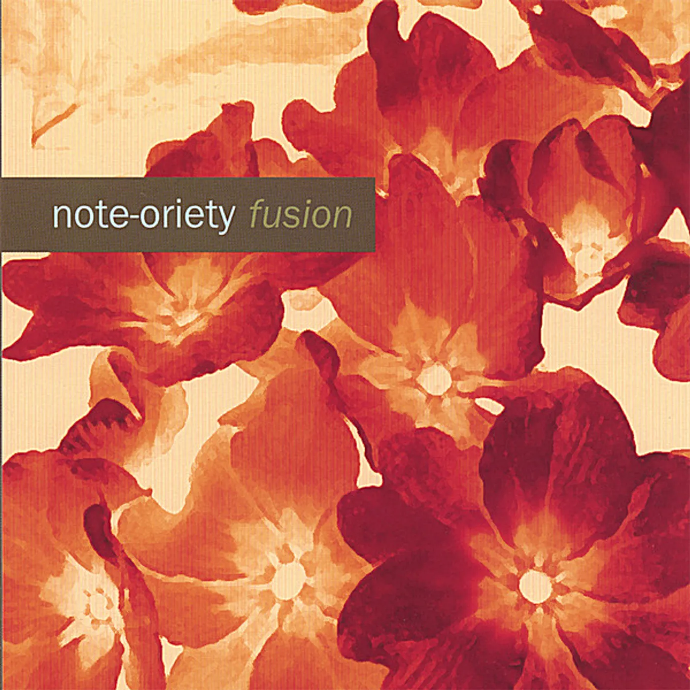 Note-oriety FUSION CD