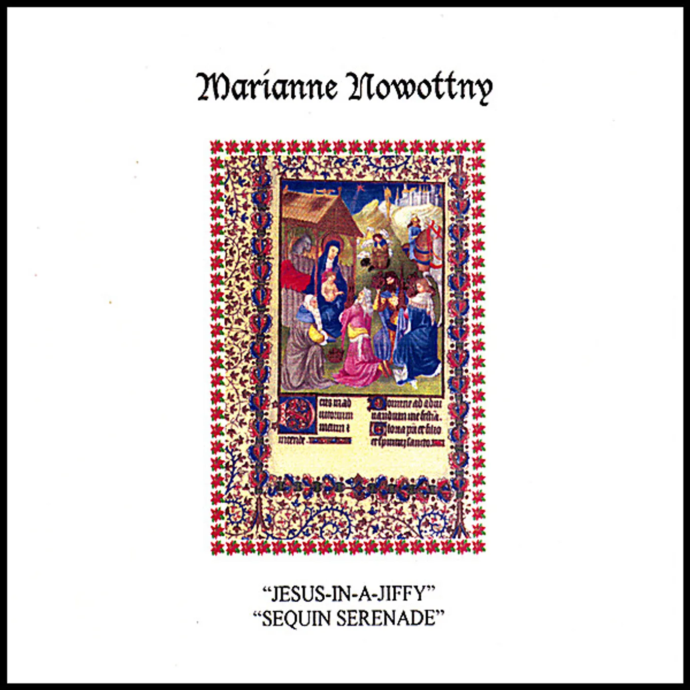 Marianne Nowottny JESUS IN A JIFFY CD