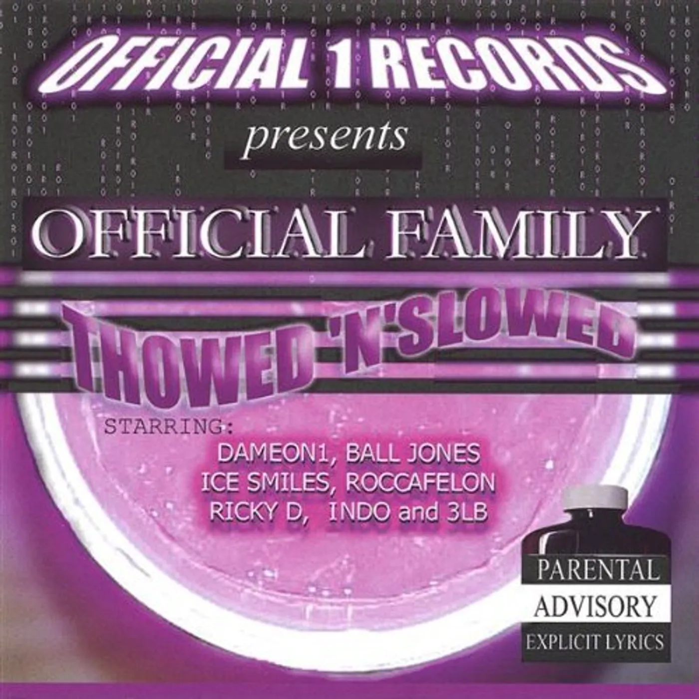 Official THOWED N SLOWED CD