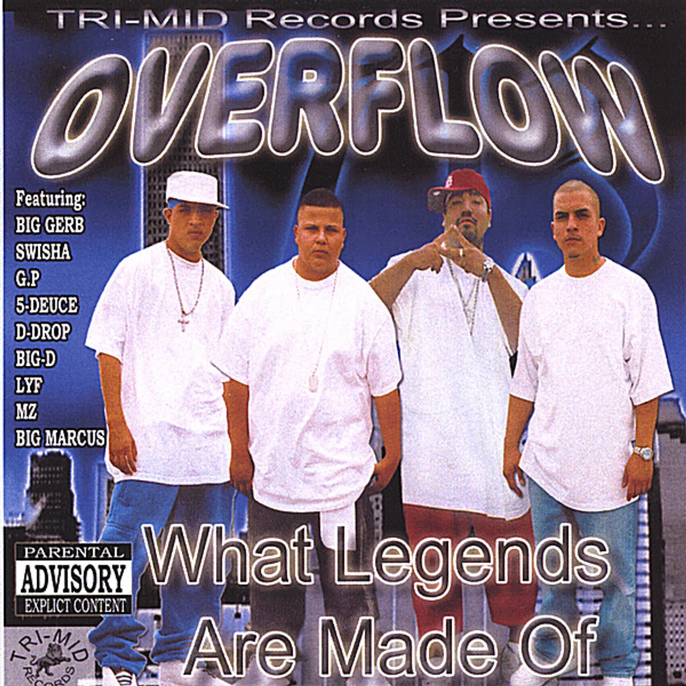 Overflow WHAT LEGENDS ARE MADE OF CD