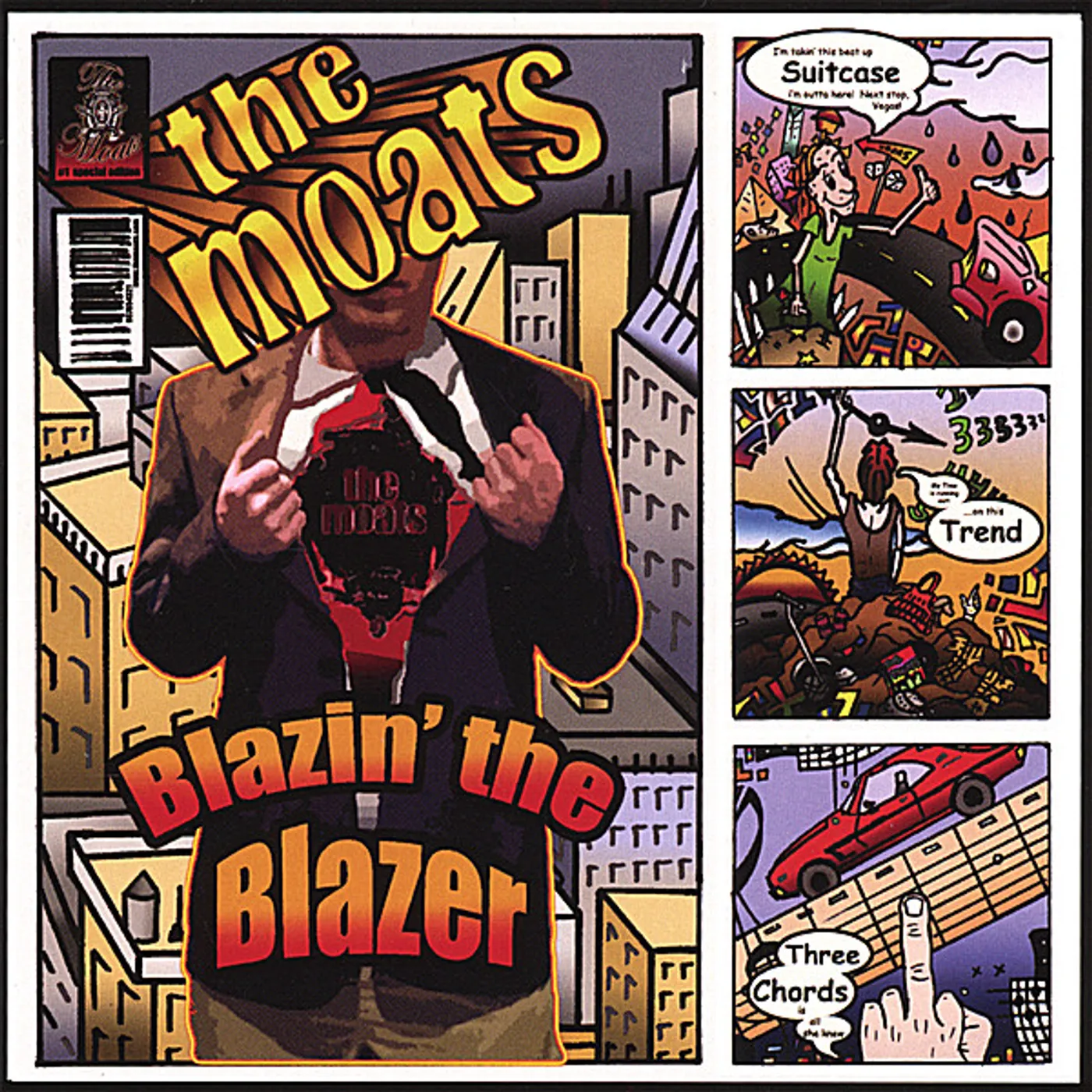 Moats BLAZIN' THE BLAZER CD