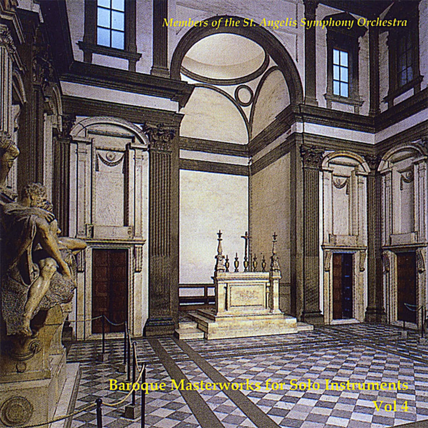 Members Of The St. Angelis Symphony Orchestra BAROQUE MASTERWORKS FOR SOLO INSTRUMENTS 4 CD