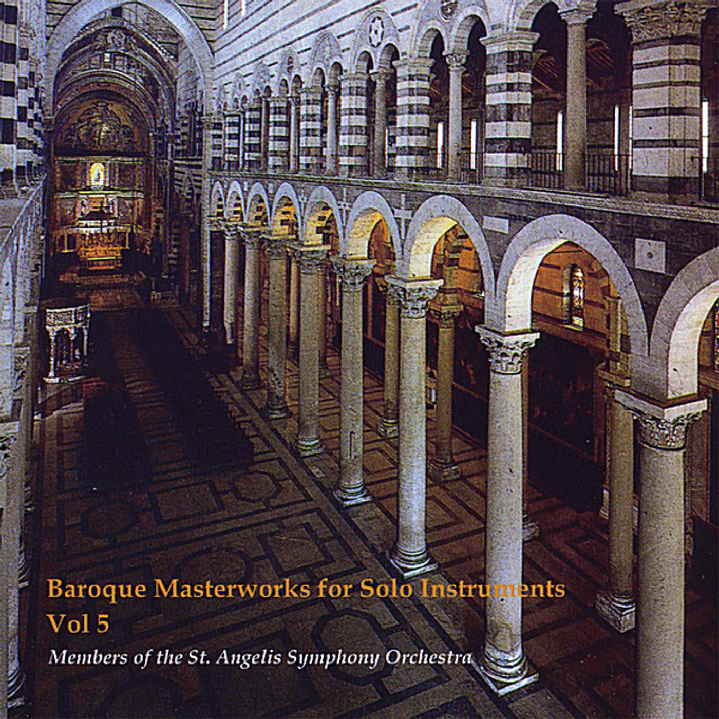 Members Of The St. Angelis Symphony Orchestra BAROQUE MASTERWORKS FOR SOLO INSTRUMENT 5 CD