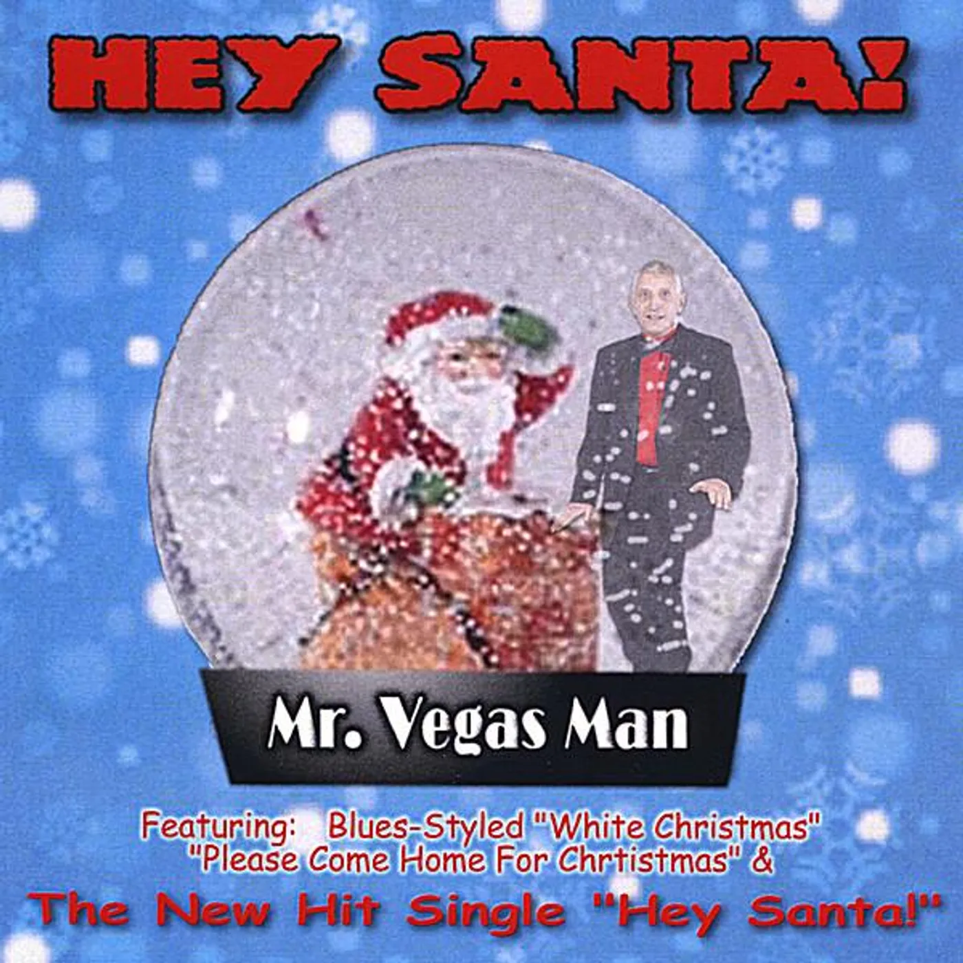 Mr. Vegas Man HEY SANTA! CD