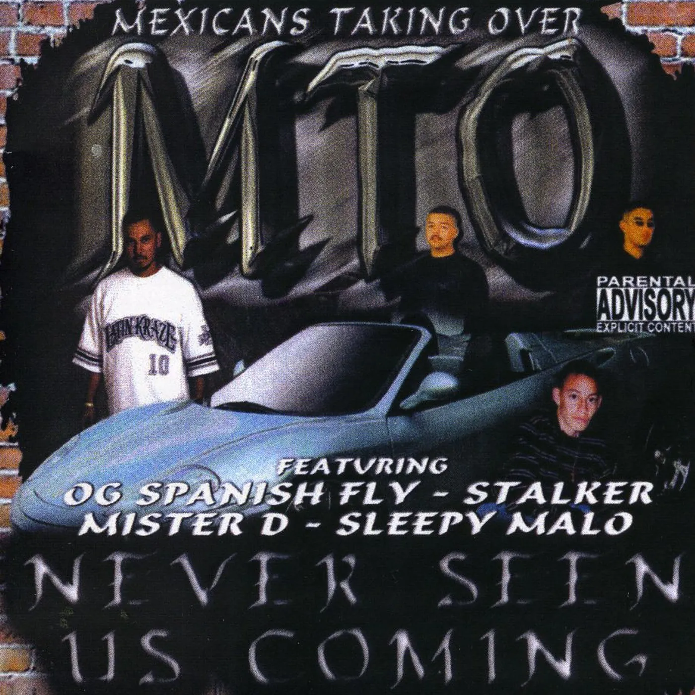 MTO NEVER SEEN US COMING CD