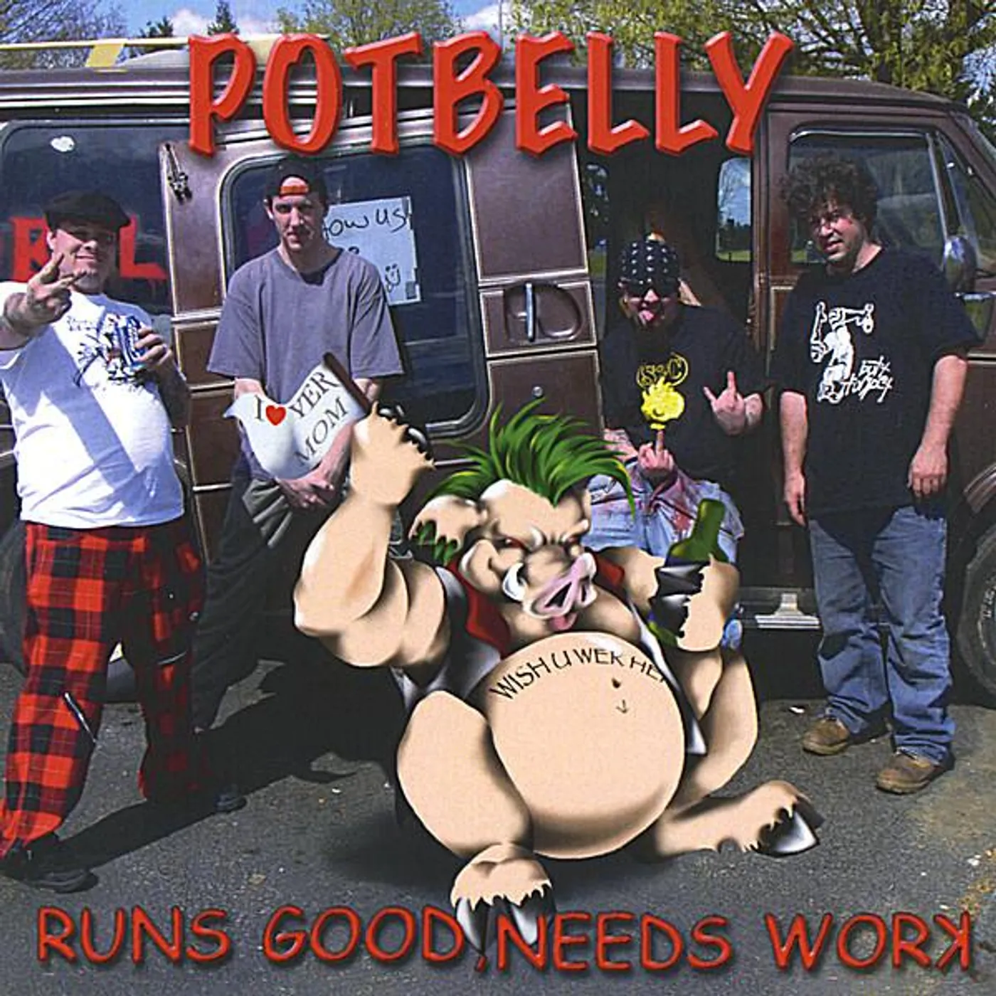 Potbelly RUNS GOOD NEEDS WORK CD